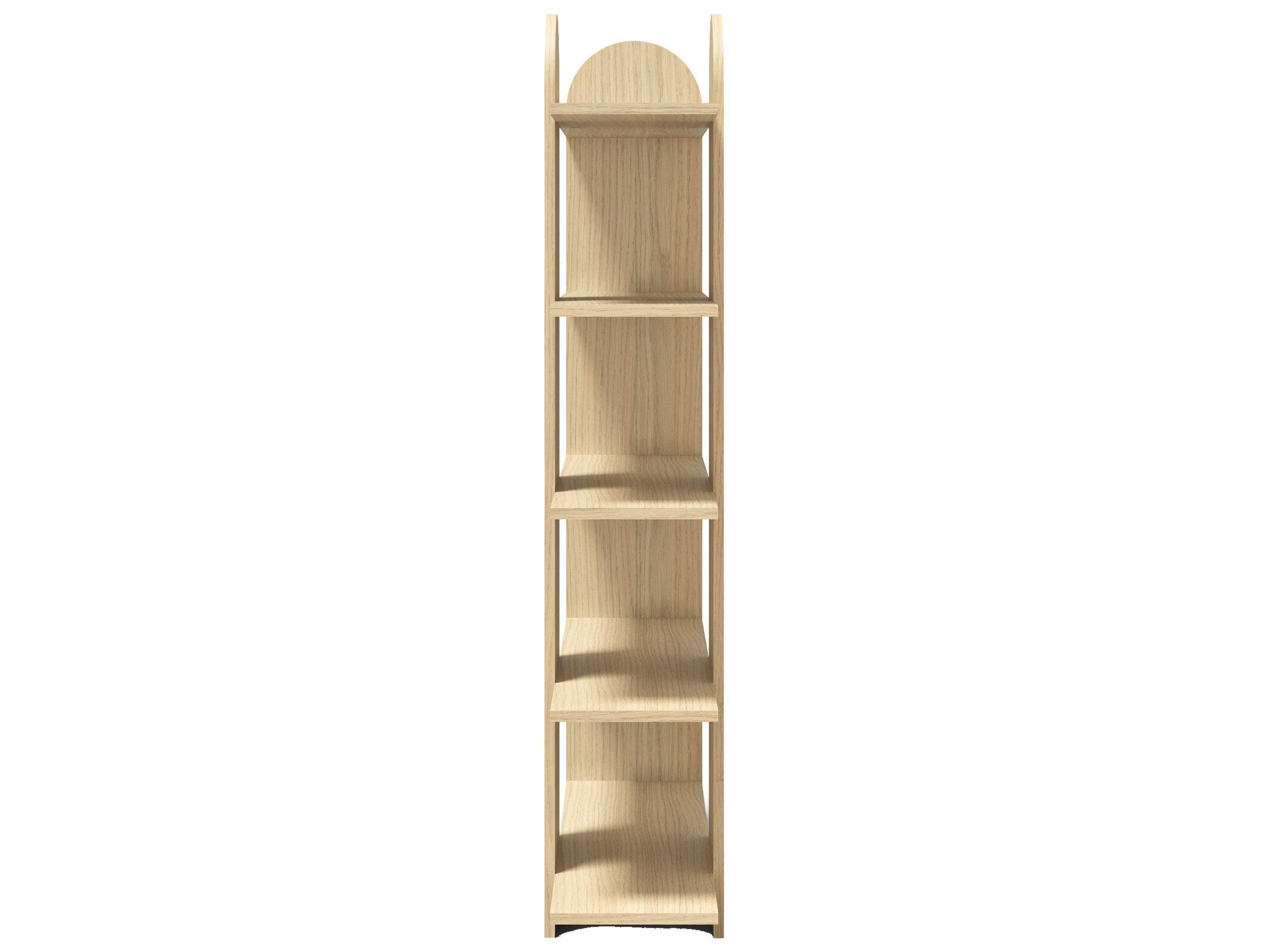 TemaHome Venice Light Oak Bookcase