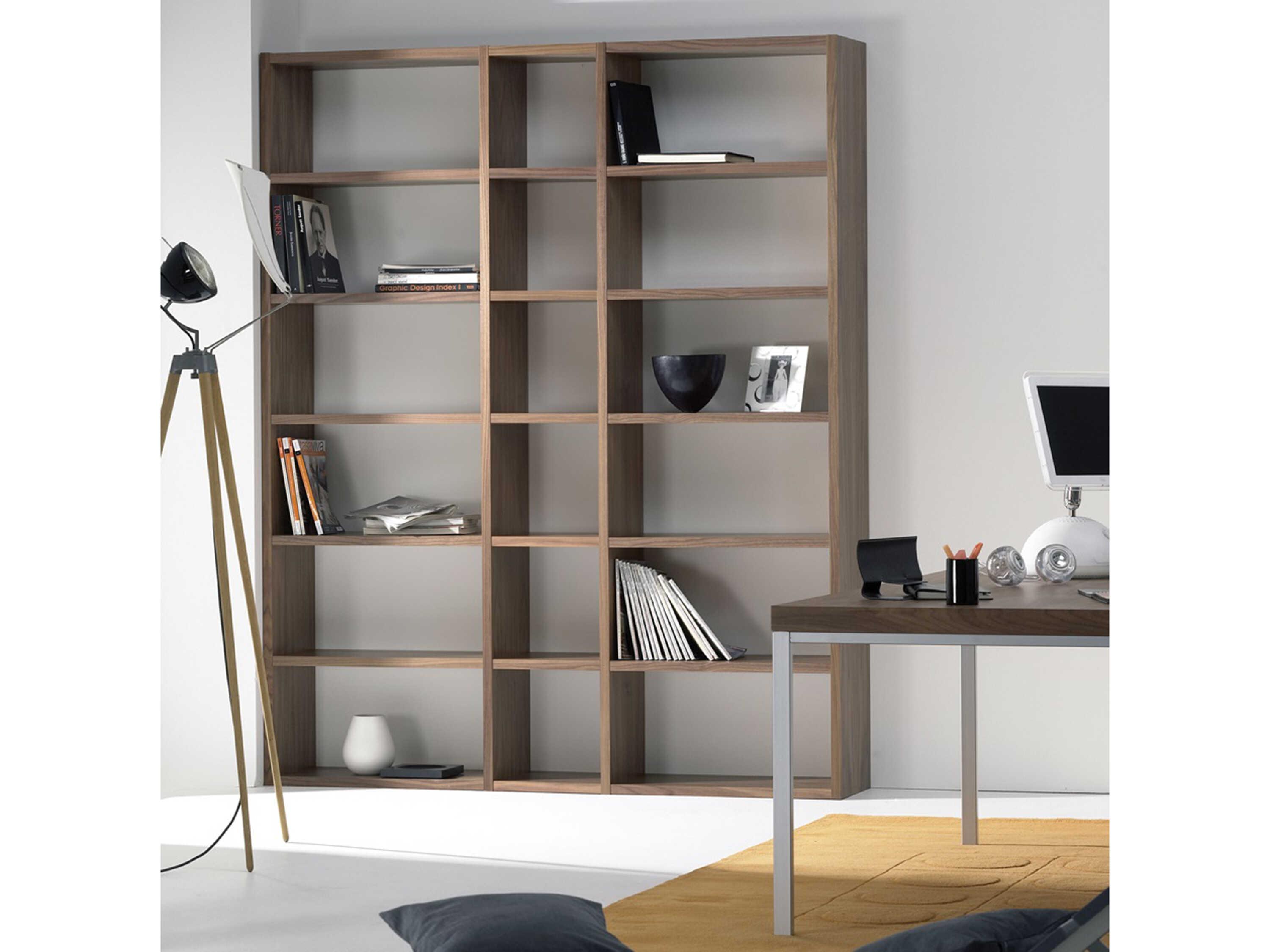 TemaHome Pombal Walnut Bookcase