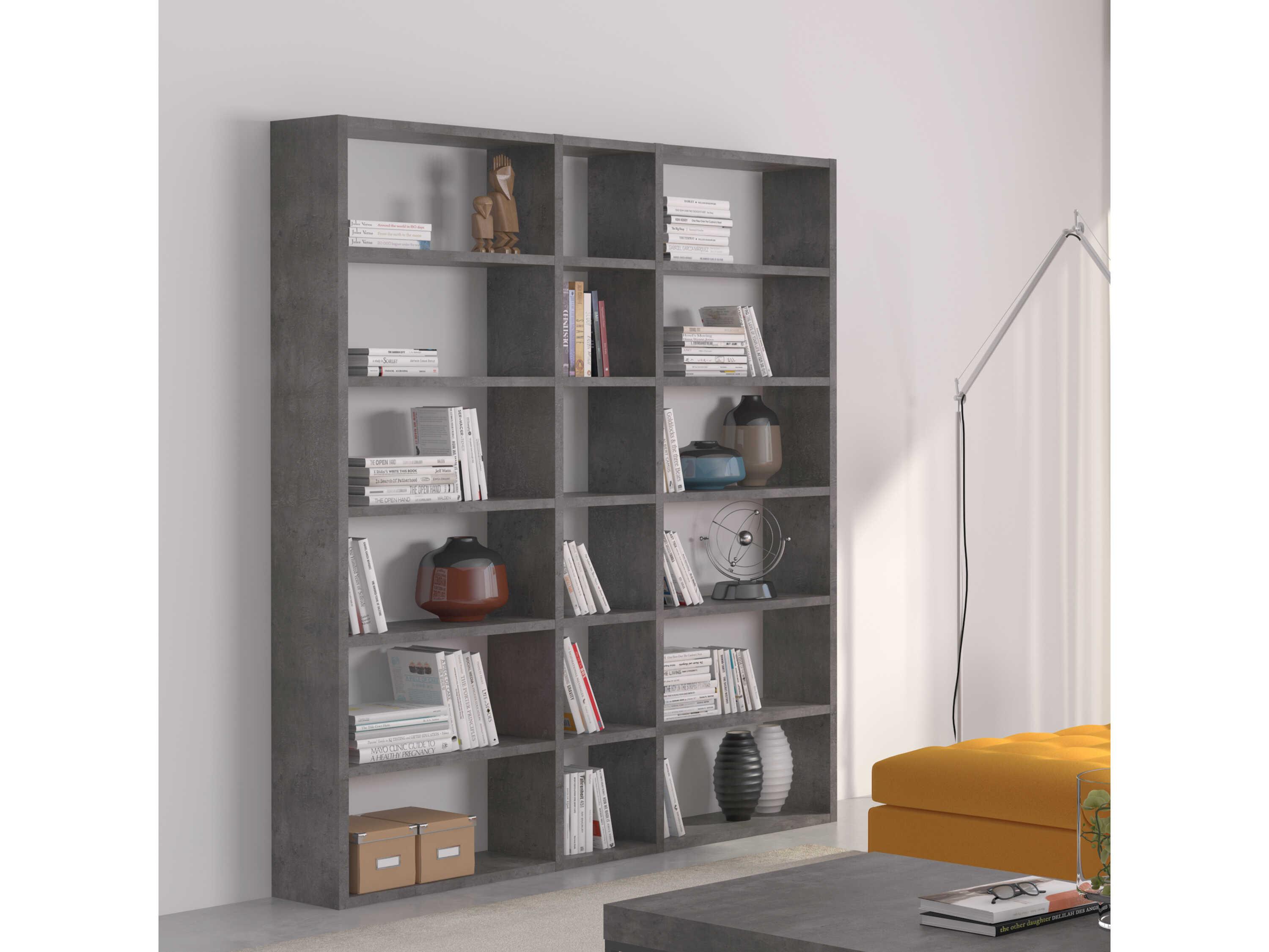 TemaHome Pombal Concrete Look Bookcase