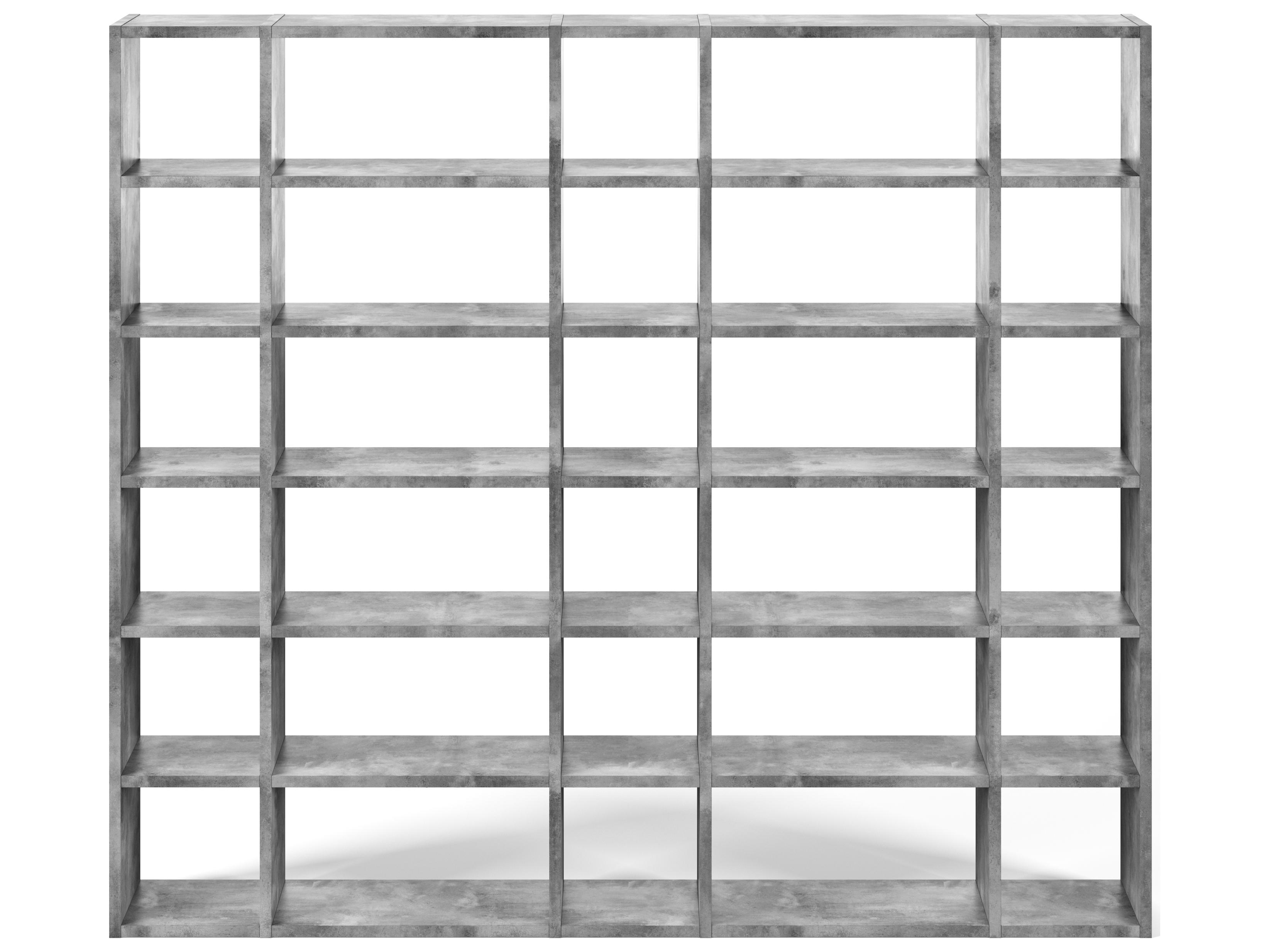 TemaHome Pombal Concrete Look Bookcase