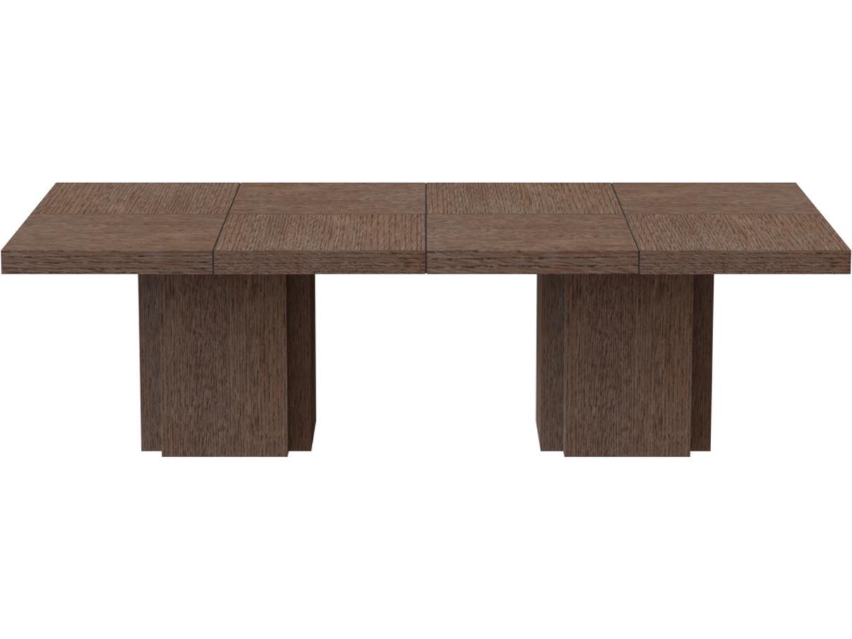 TemaHome Dusk Chocolate Brown Conference Table Desk