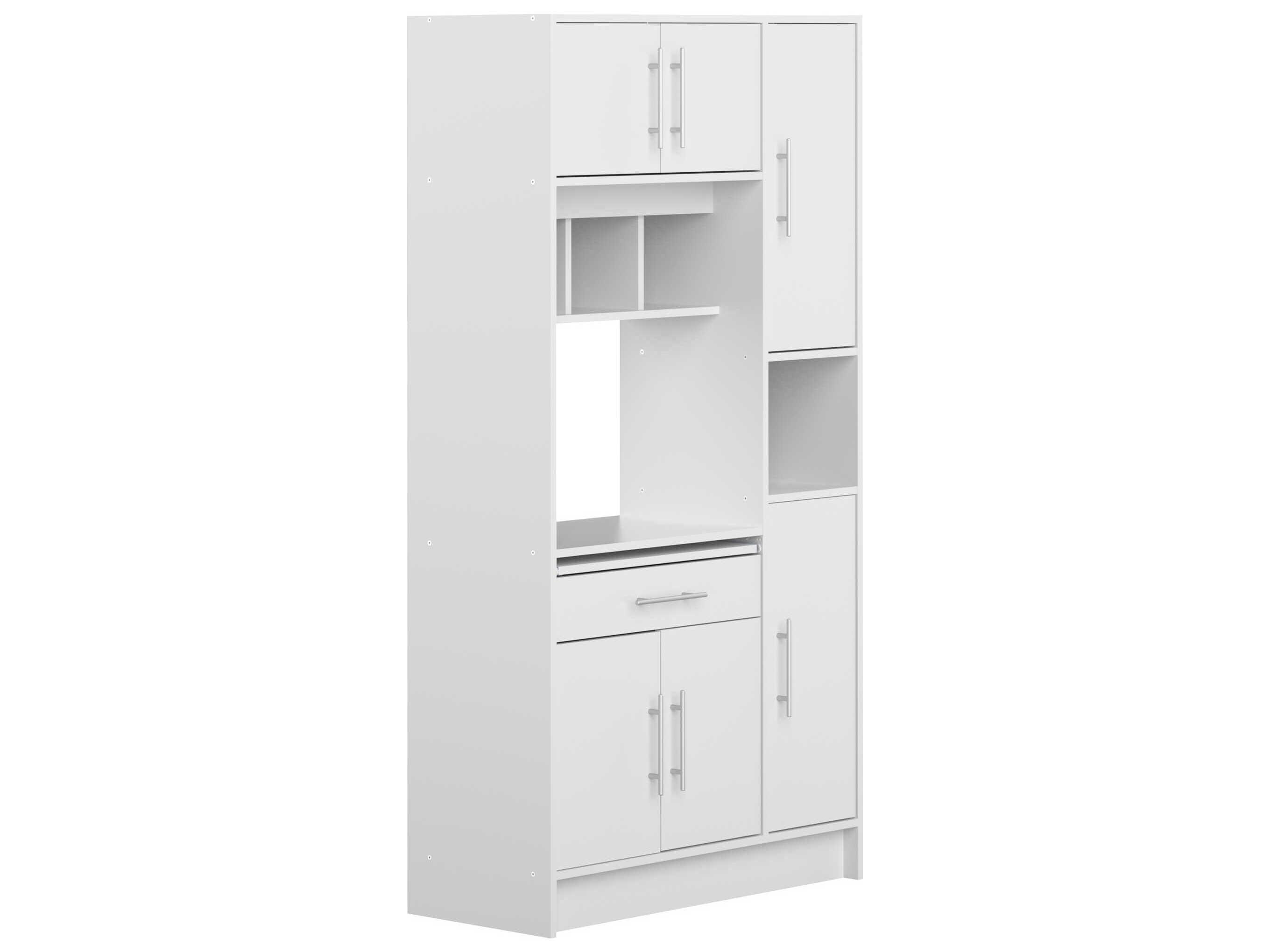TemaHome Louise Melamine White Kitchen Pantry