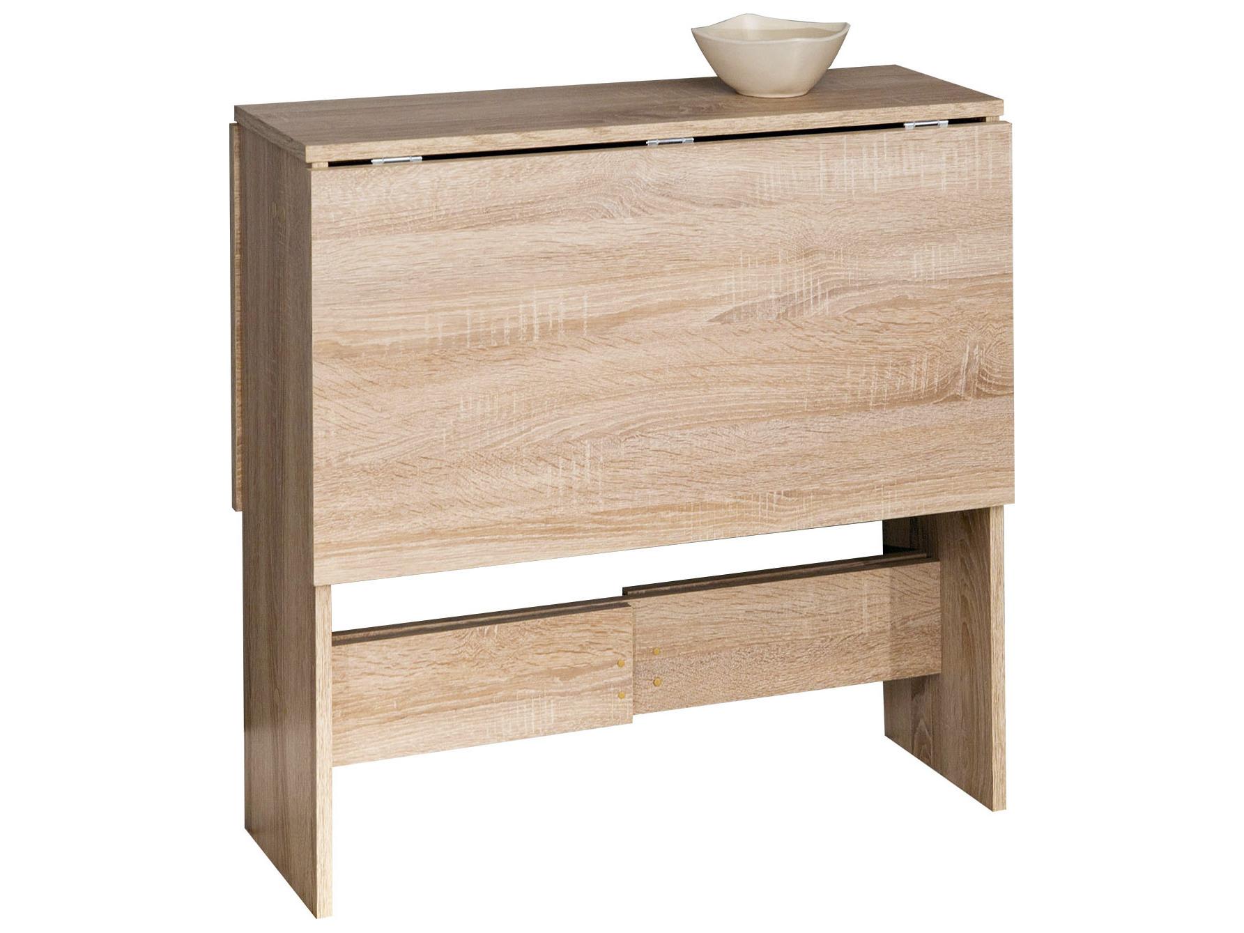 TemaHome Papillon Rectangular Wood Natural Oak Color Dining Table