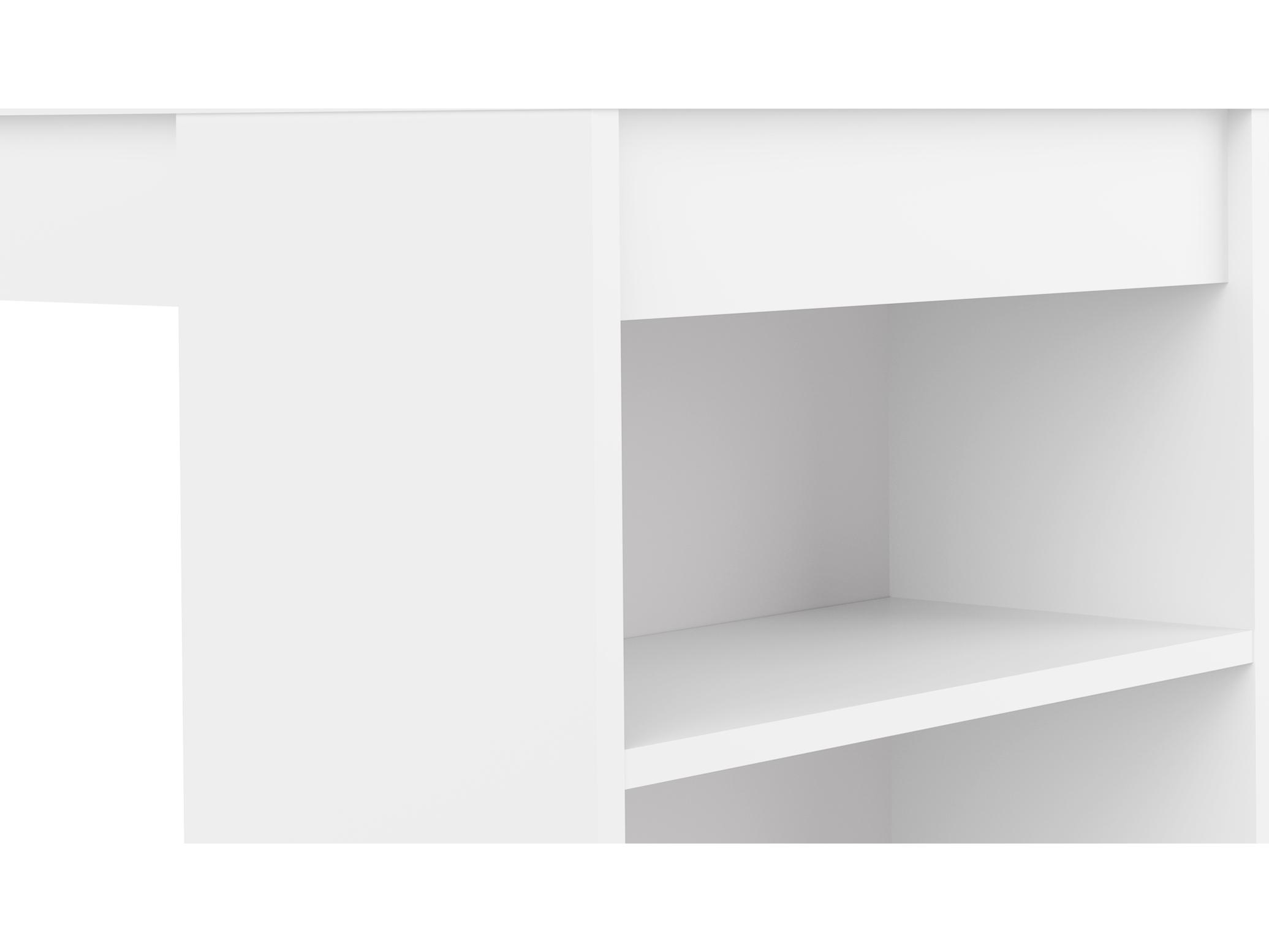 TemaHome Aravis White Rectangular Bar Table