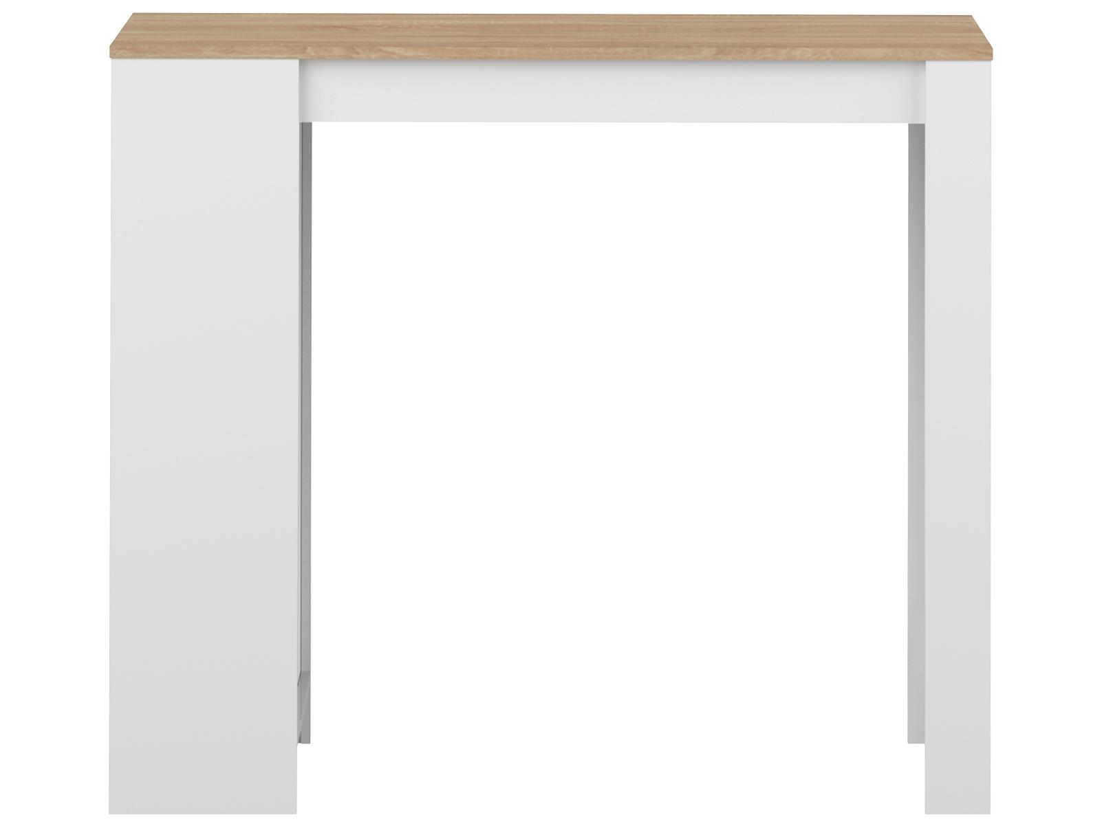 TemaHome Aravis White Oak Rectangular Bar Table