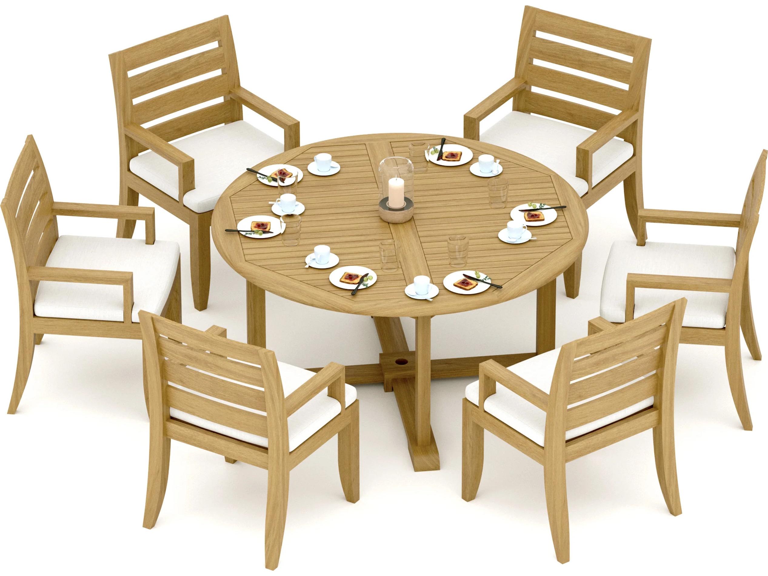 Teak Smith Dining Patio Set