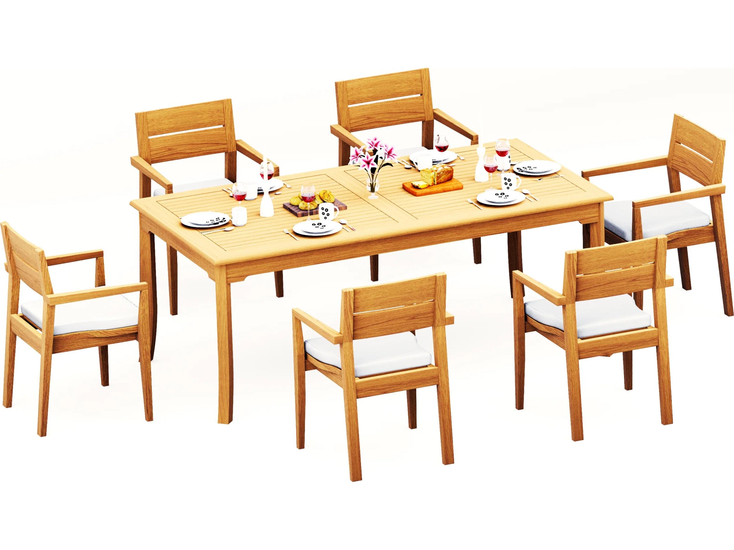 Teak Smith Dining Patio Set