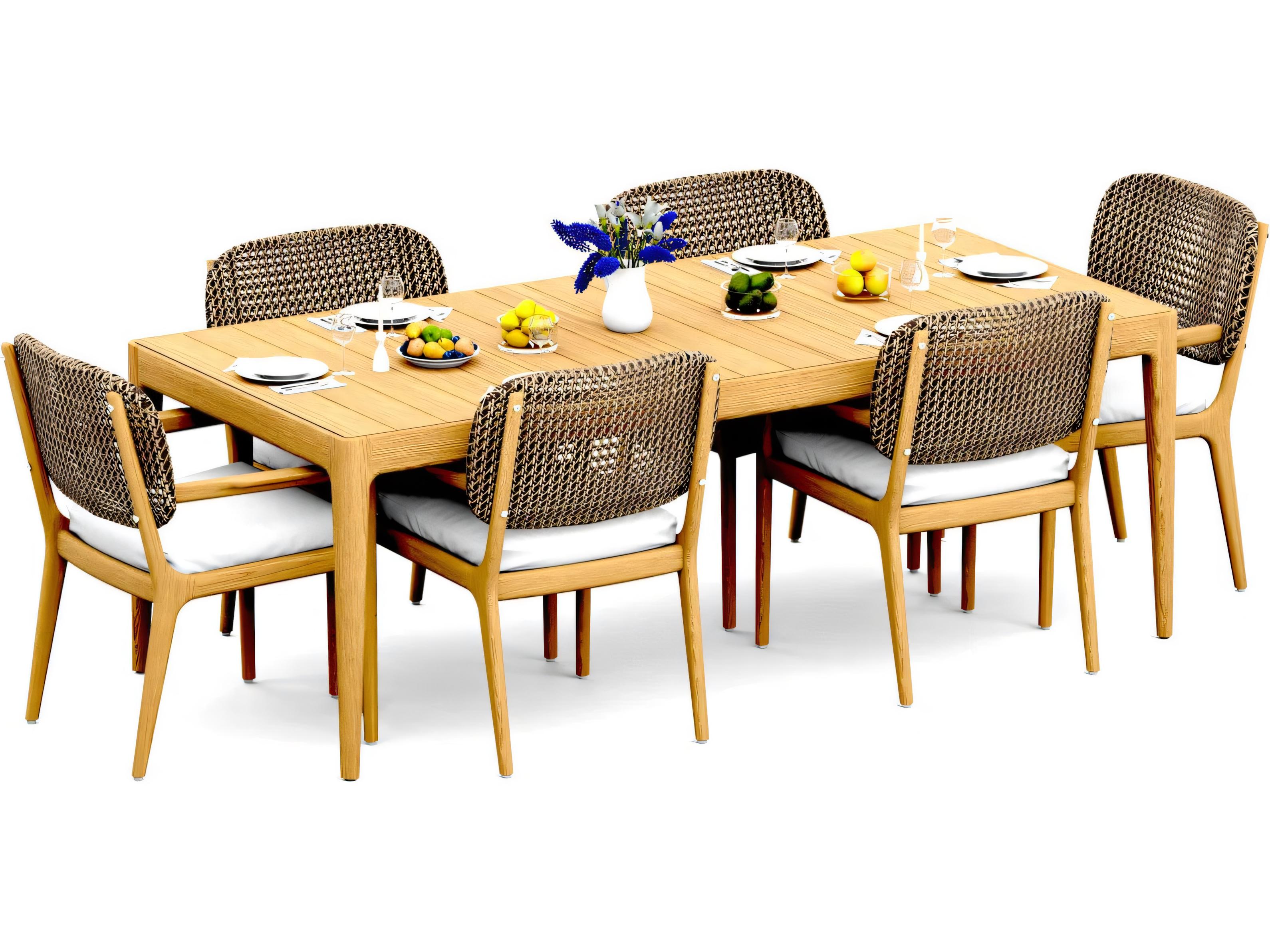 Teak Smith Akyee Dining Arm Chair