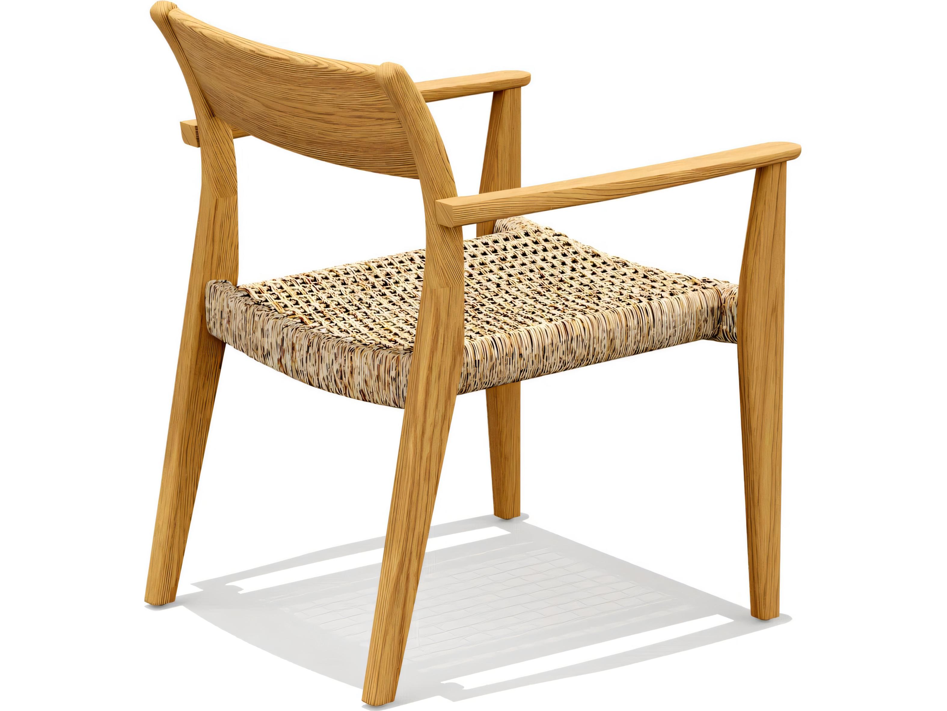 Teak Smith Amilo Stackable Dining Arm Chair
