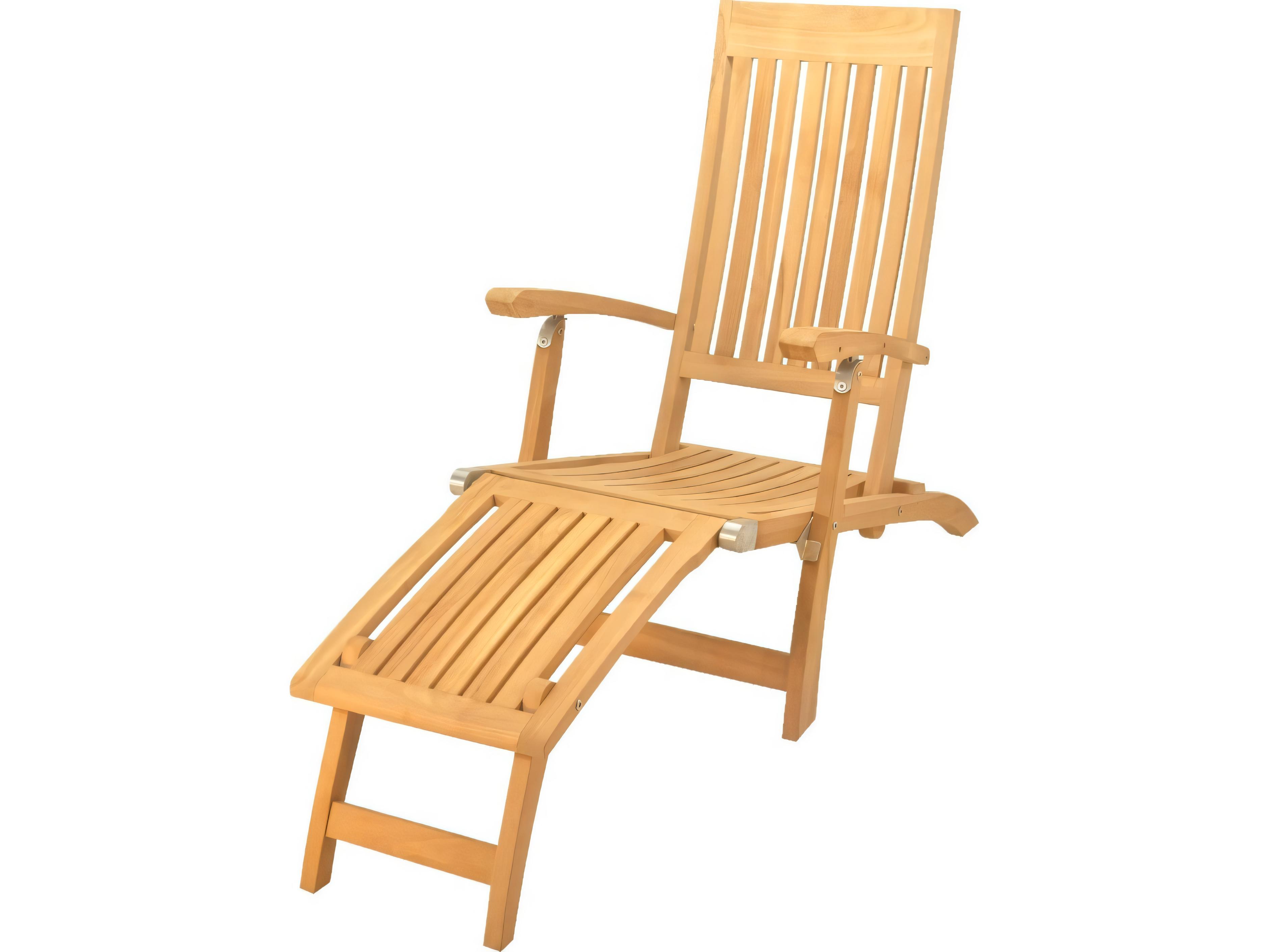 Teak Smith Multi Position Steamer Lounger Chair