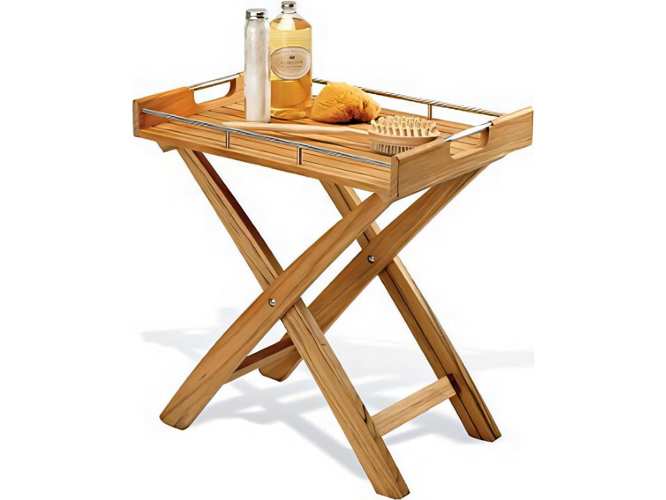 Teak Smith Butler Tray / Side Table