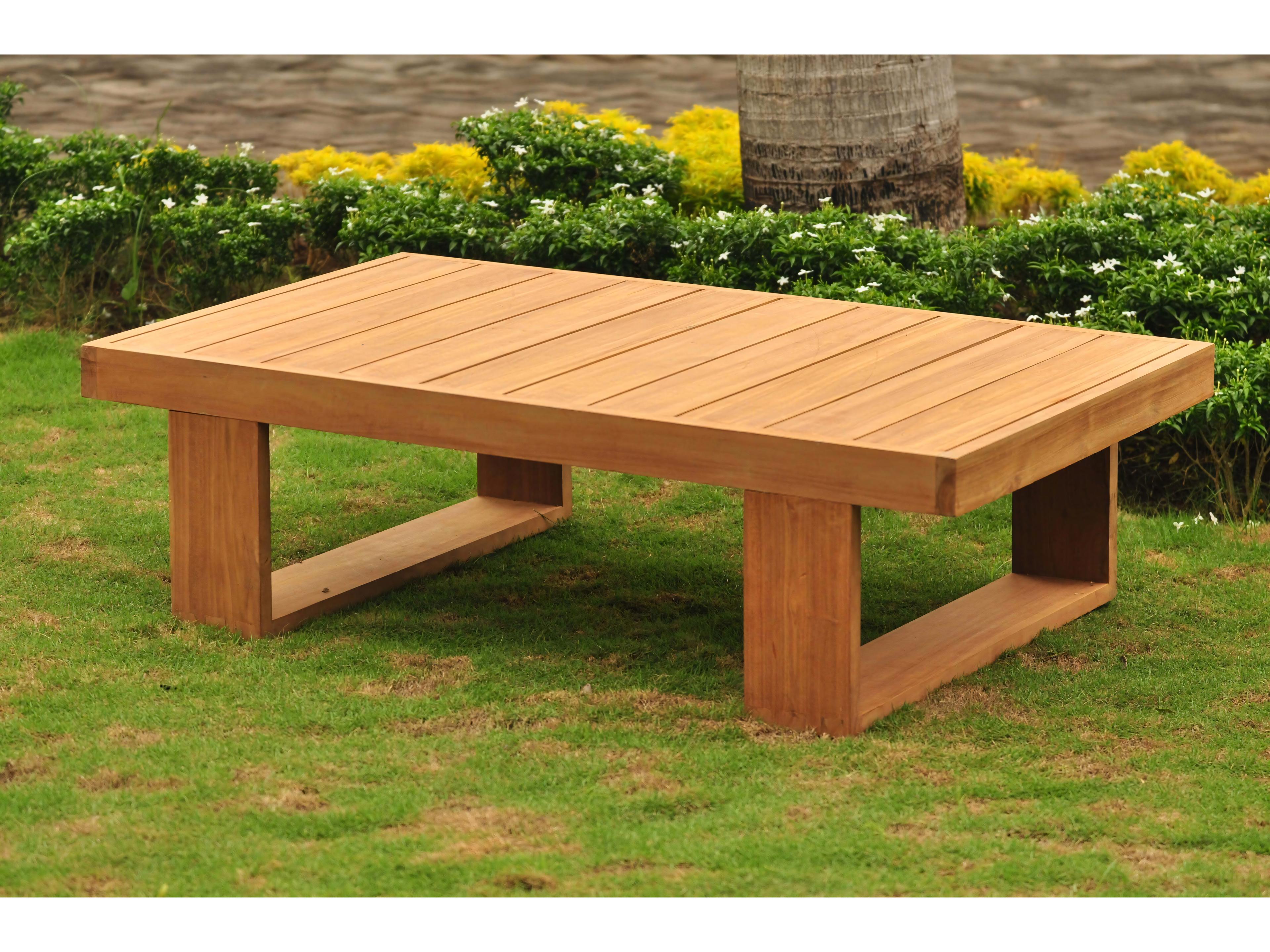Teak Smith Canberra Rectangular Coffee Table