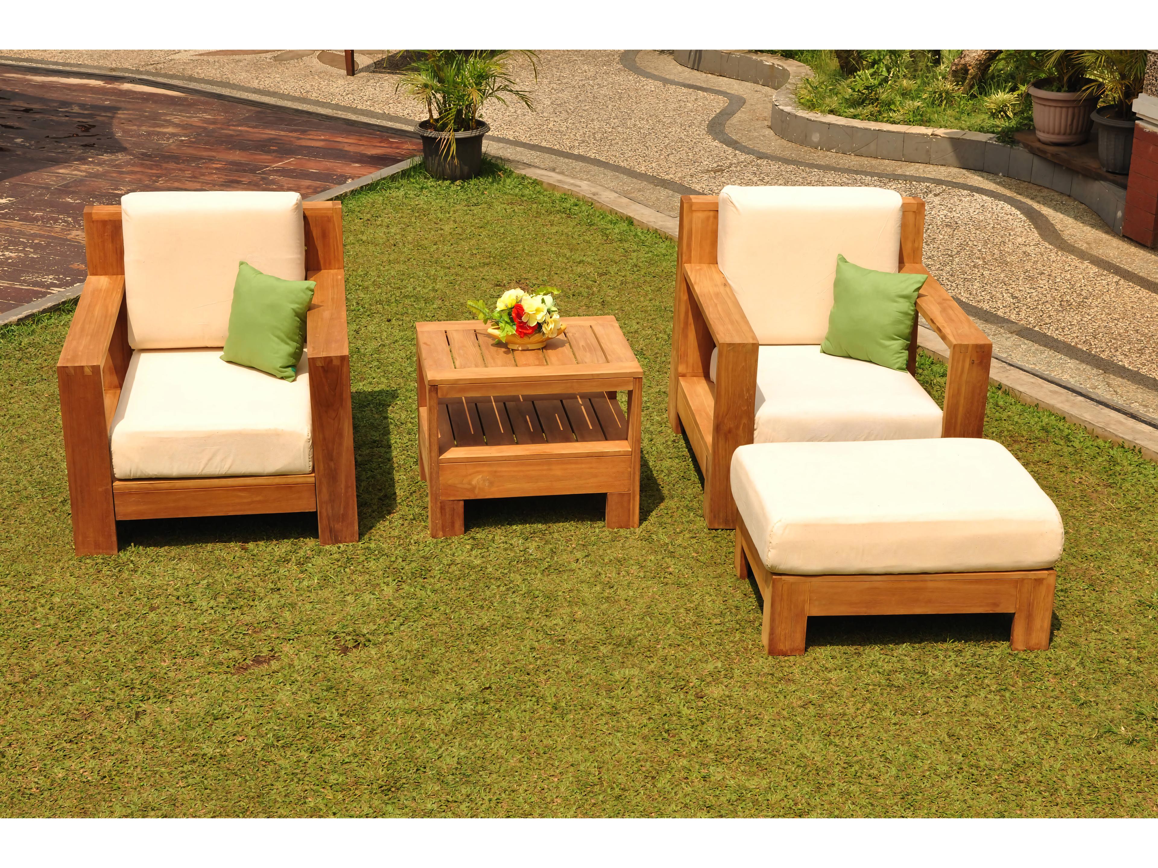 Teak Smith Canberra Rectangular Side Table