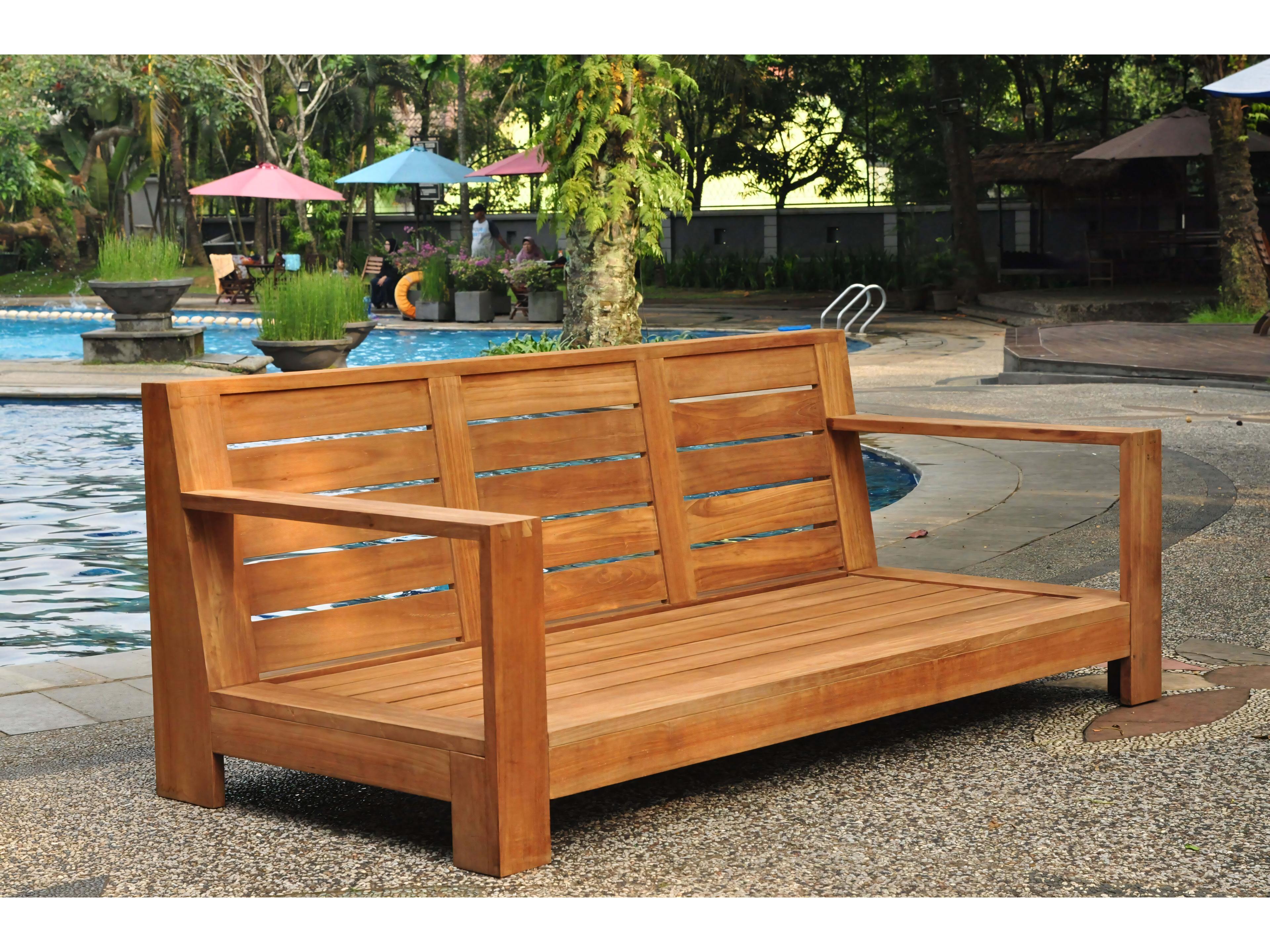 Teak Smith Canberra Sofa