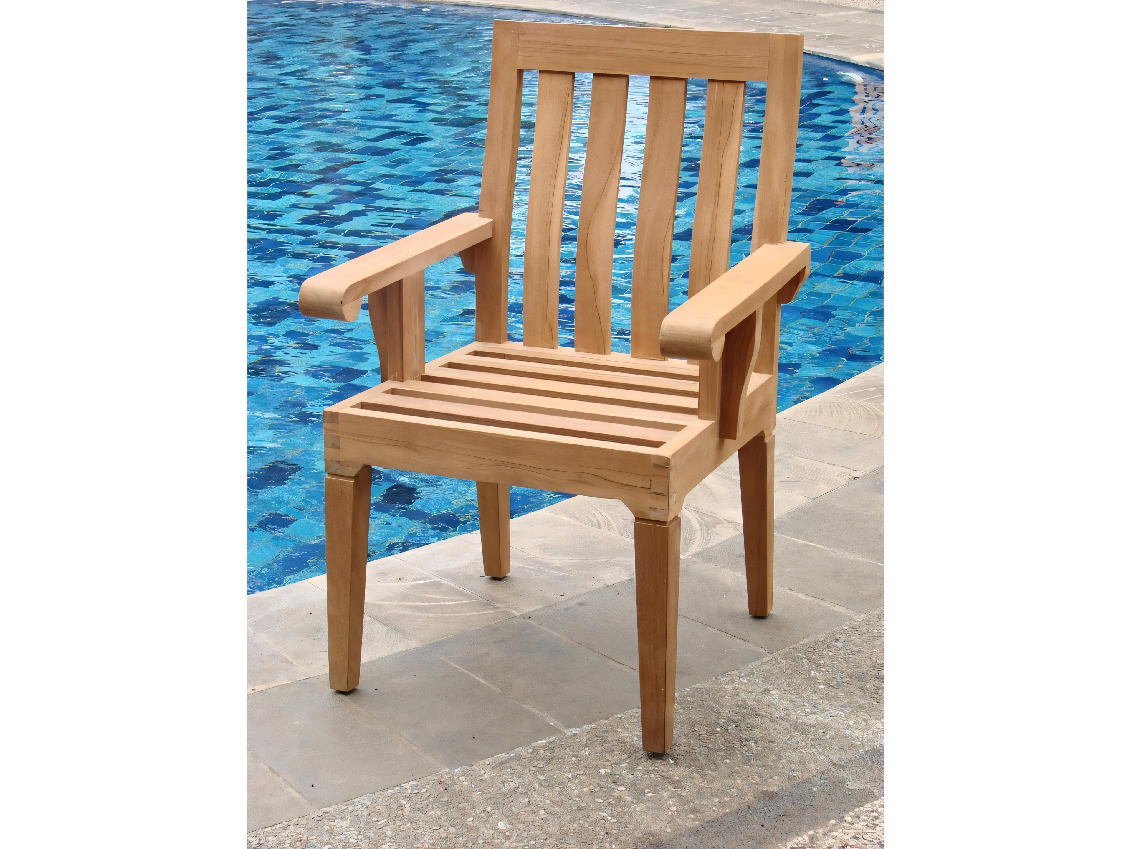Teak Smith Caranas Dining Arm Chair