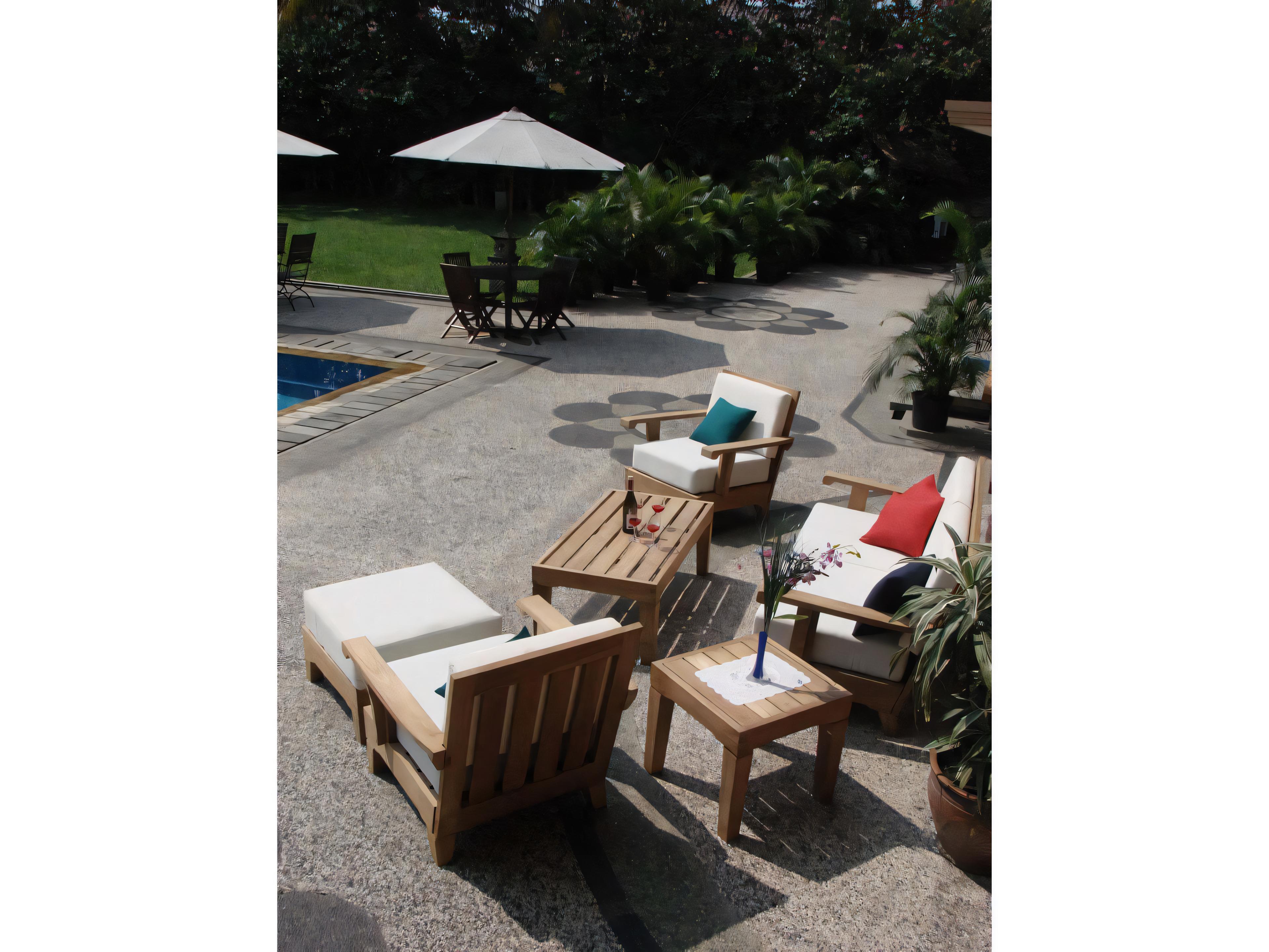 Teak Smith Caranas Square Side Table