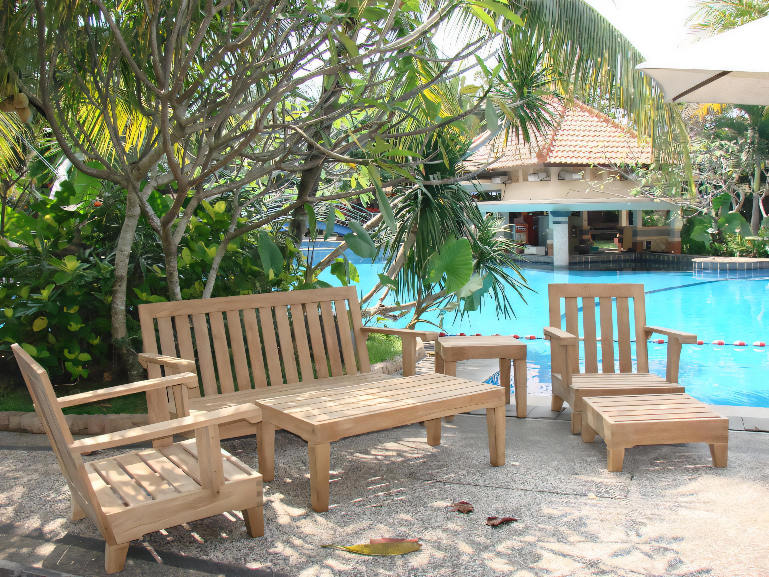 Teak Smith Caranas Sofa Bench