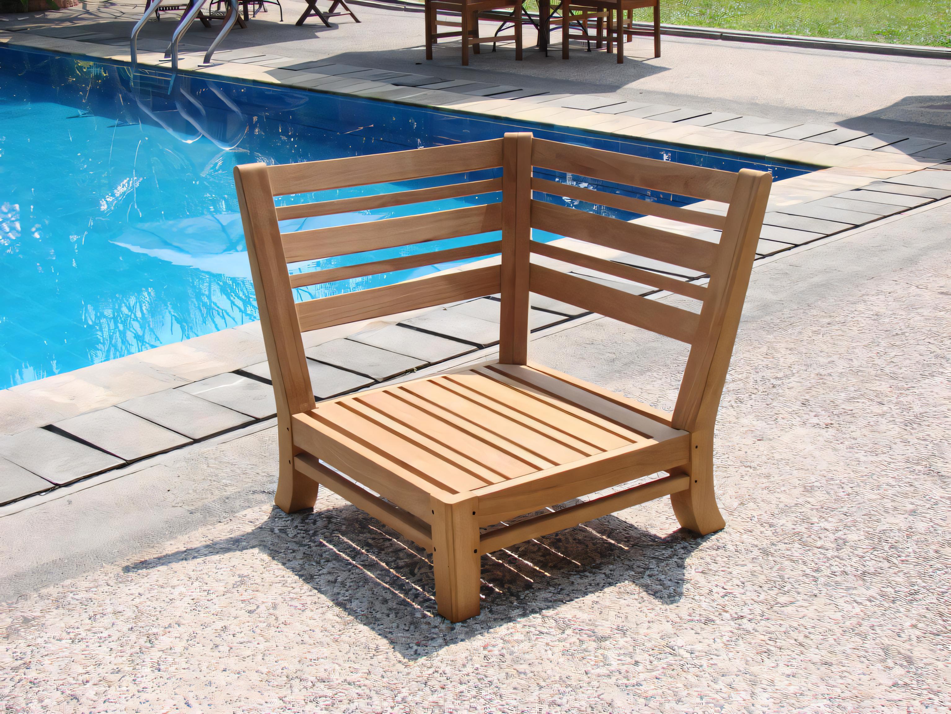 Teak Smith Delmar Corner Piece