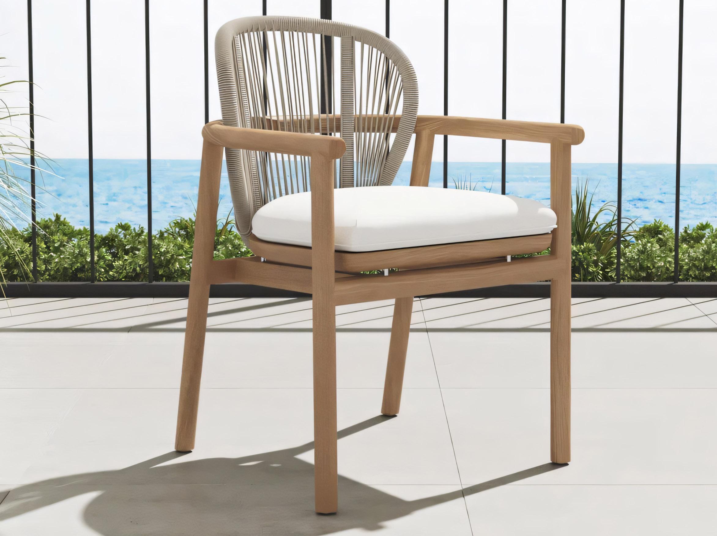 Teak Smith Fensee Dining Arm Chair