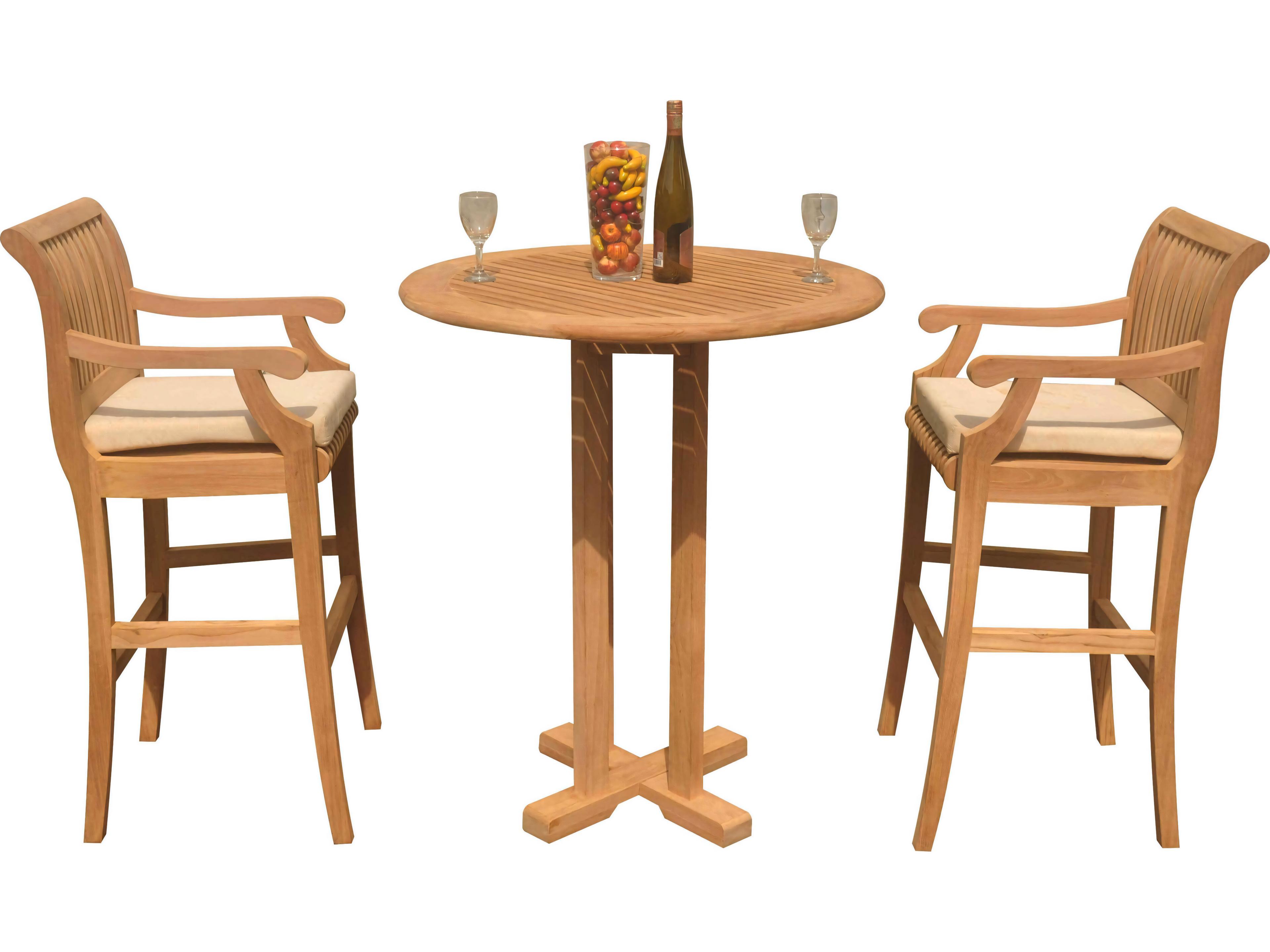 Teak Smith Giva Bar Arm Chair