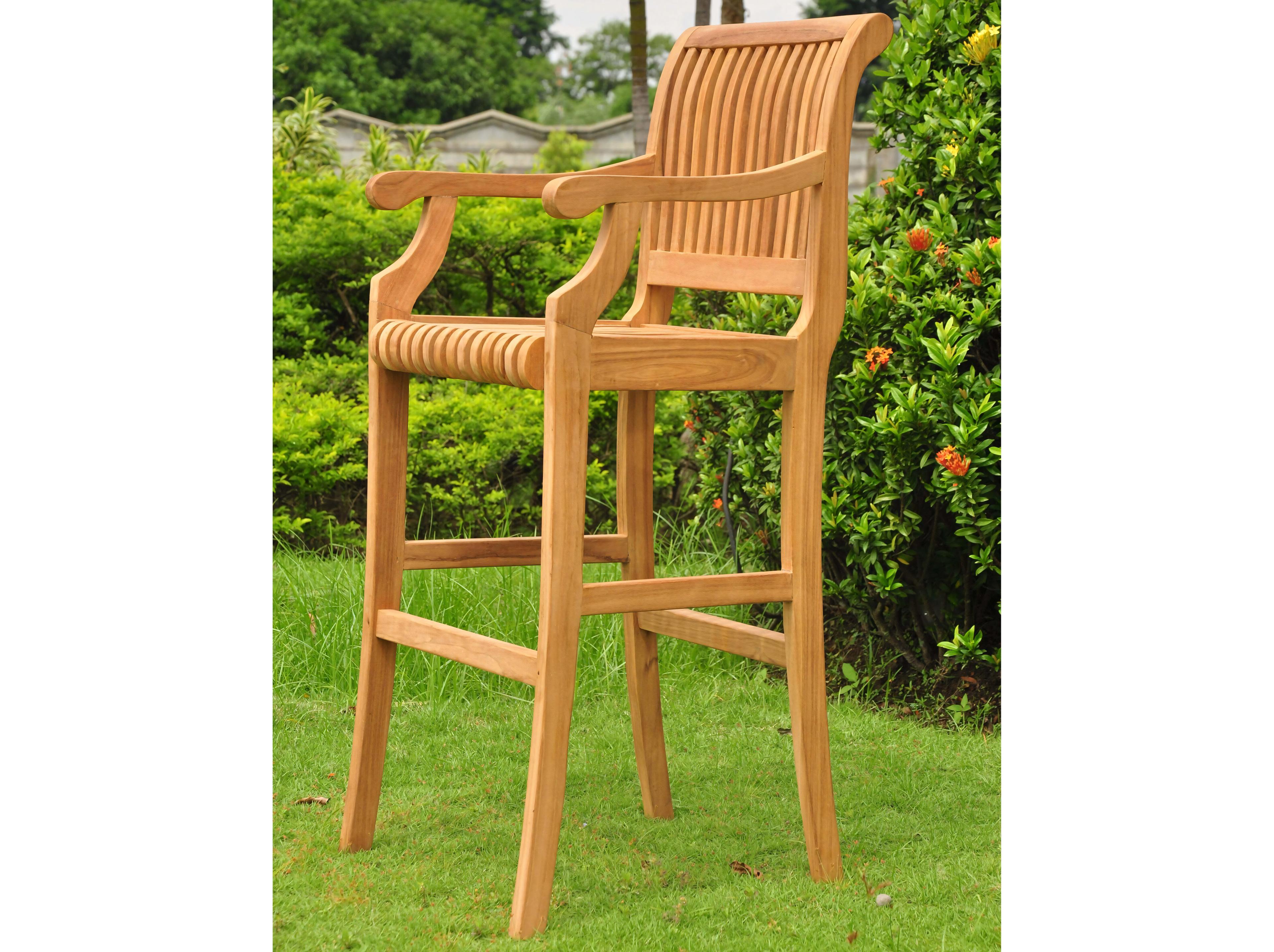 Teak Smith Giva Bar Arm Chair