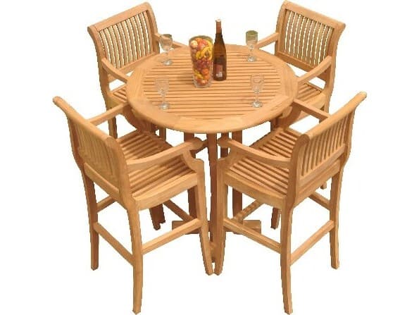 Teak Smith Giva 5 Piece Bar Set