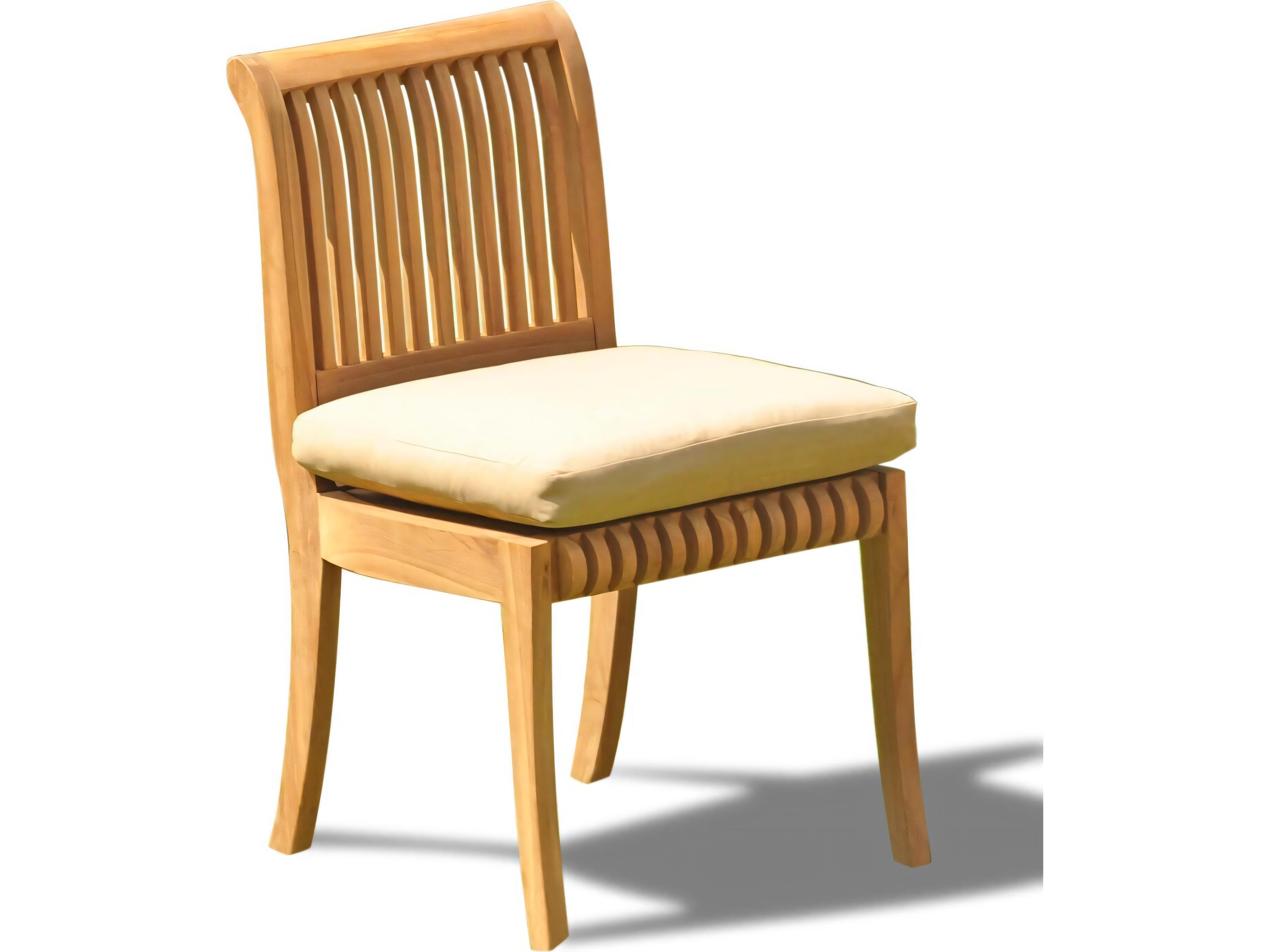 Teak Smith Giva Armless Dining Chair