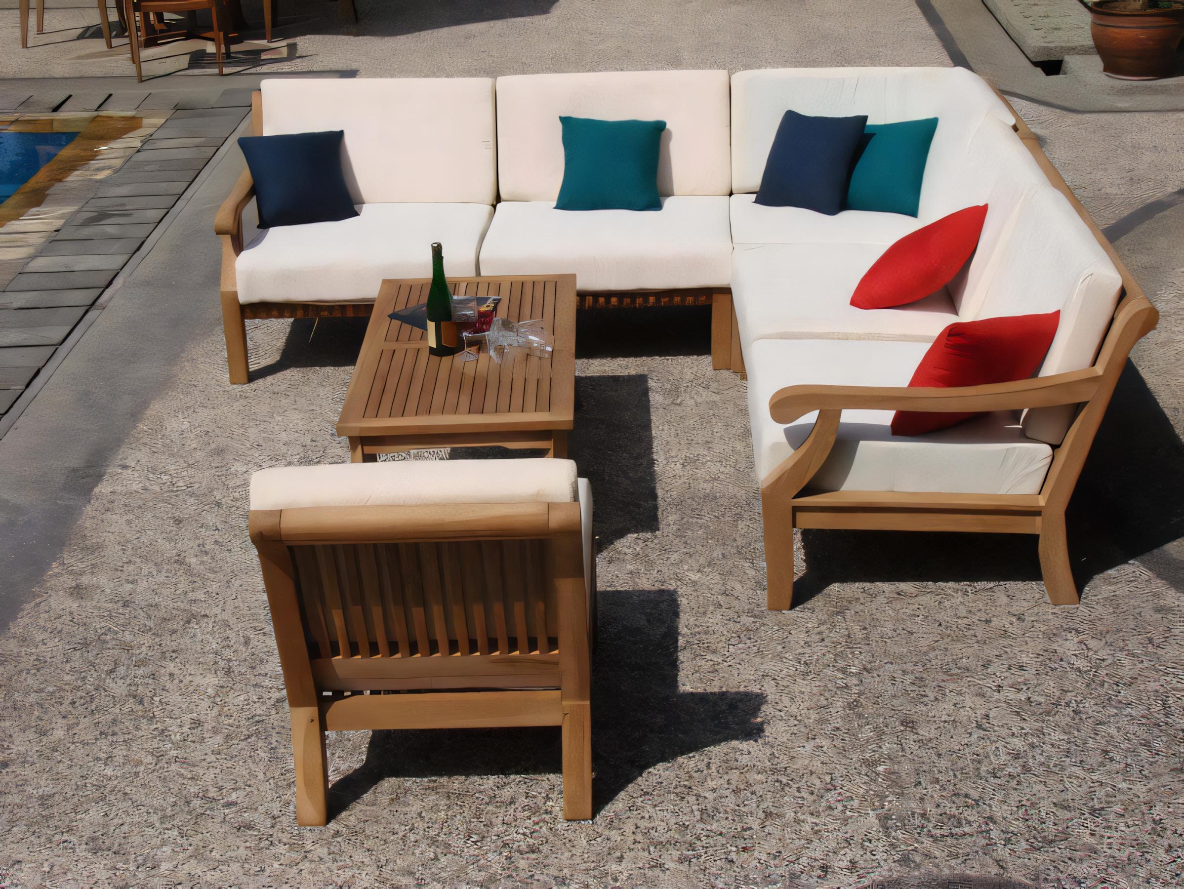 Teak Smith Giva Armless Chair