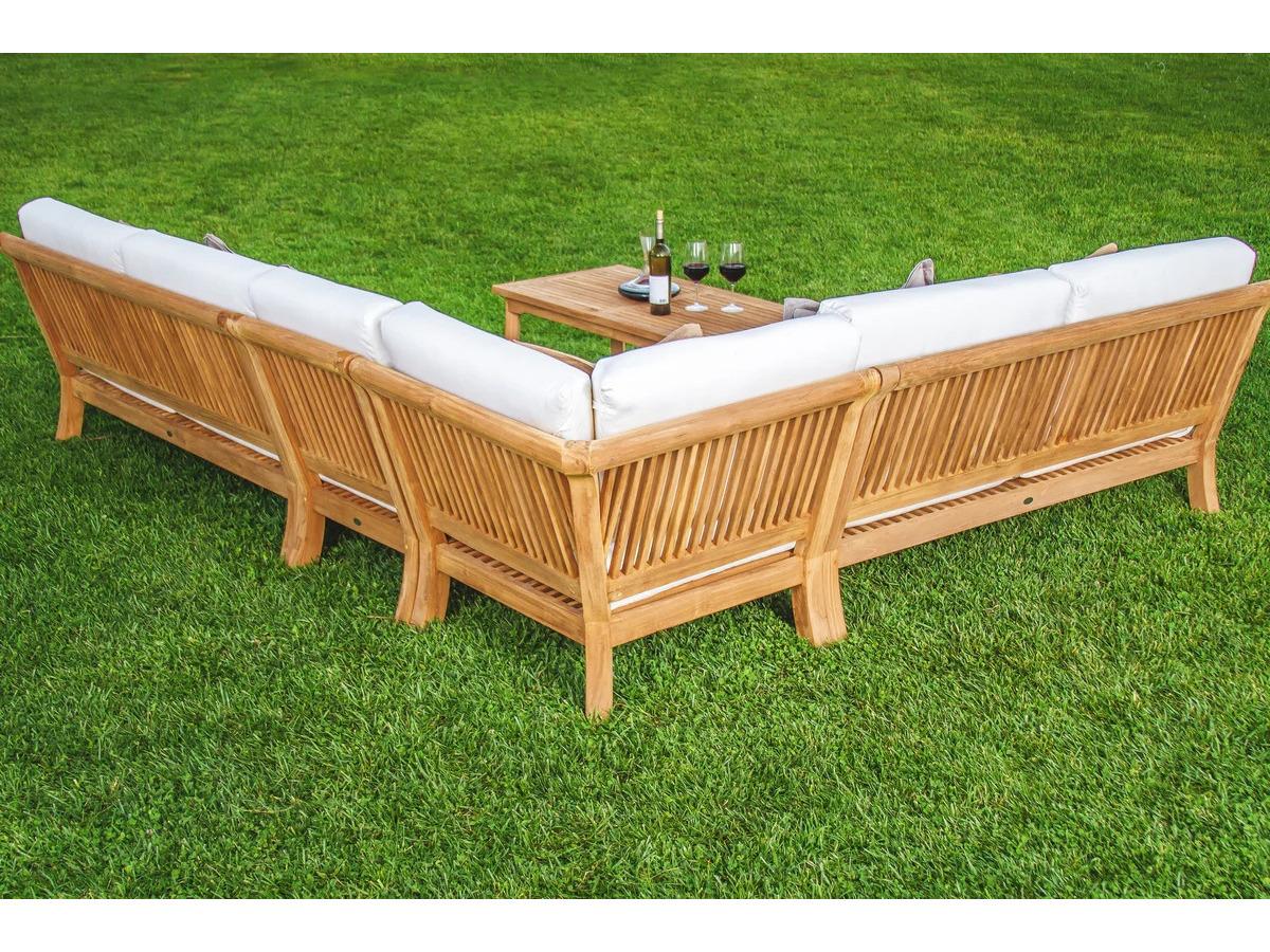 Teak Smith Giva 7 Pieces Sectional Lounge Set