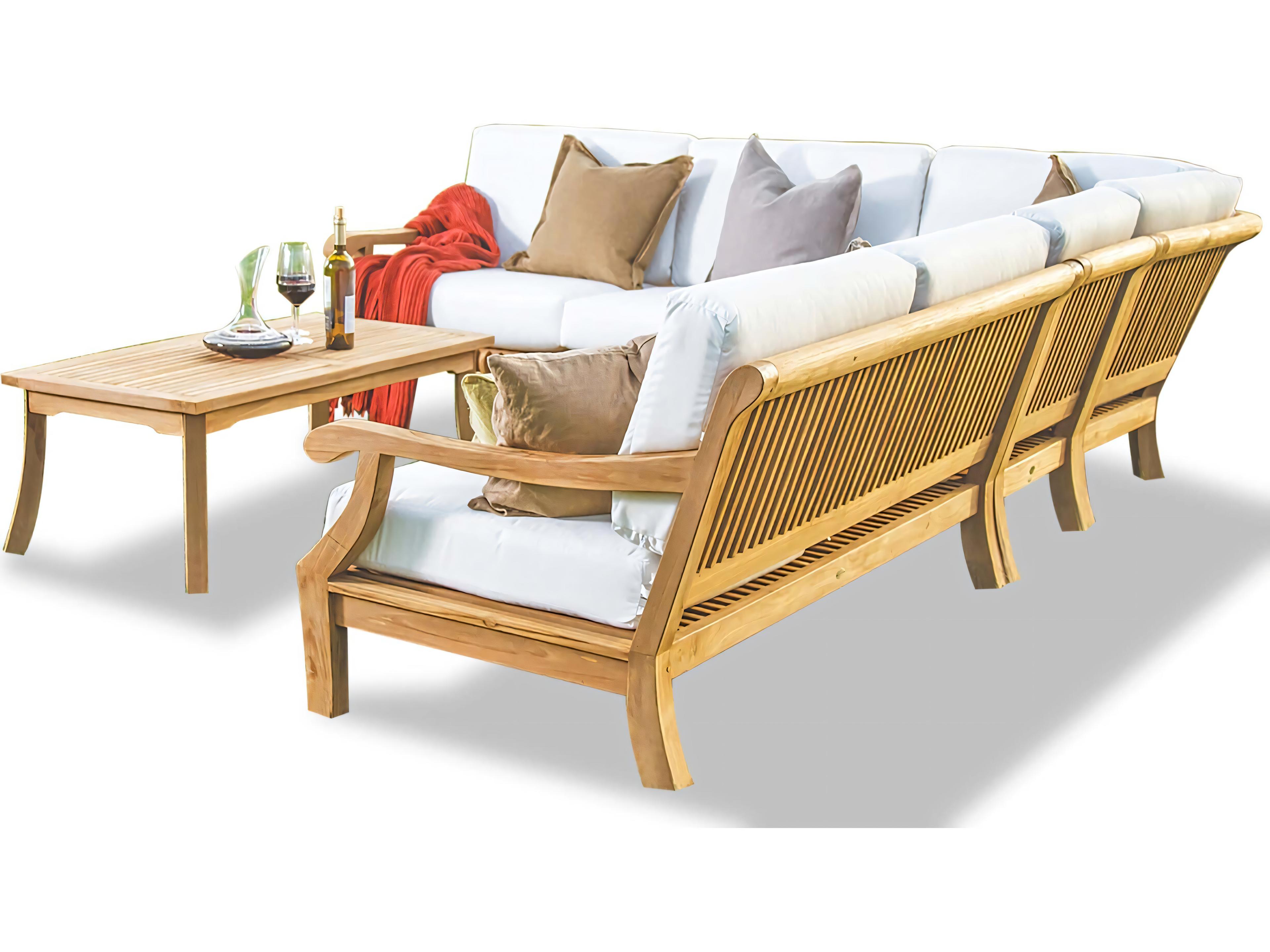Teak Smith Giva Sofa Left