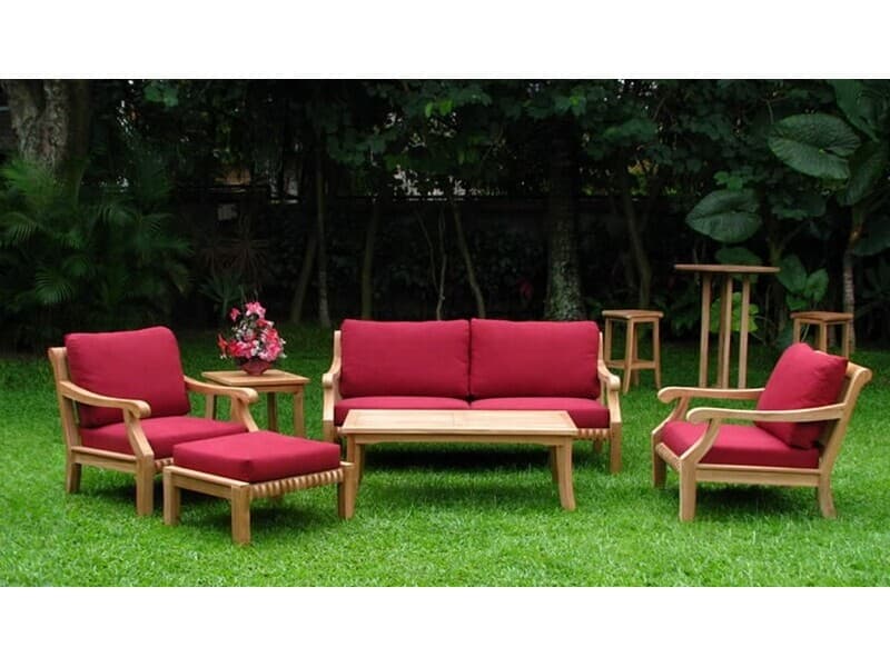 Teak Smith Giva 6 Piece Sofa Set