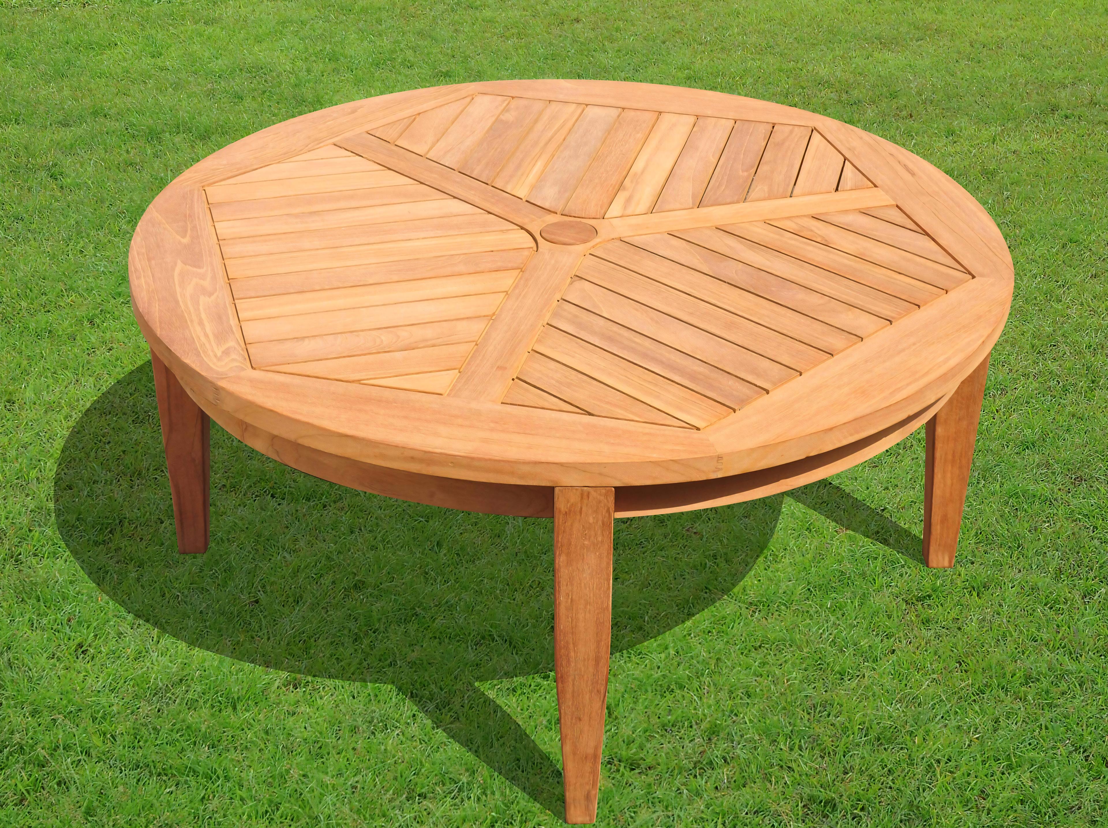 Teak Smith Lagos Round Coffee Table