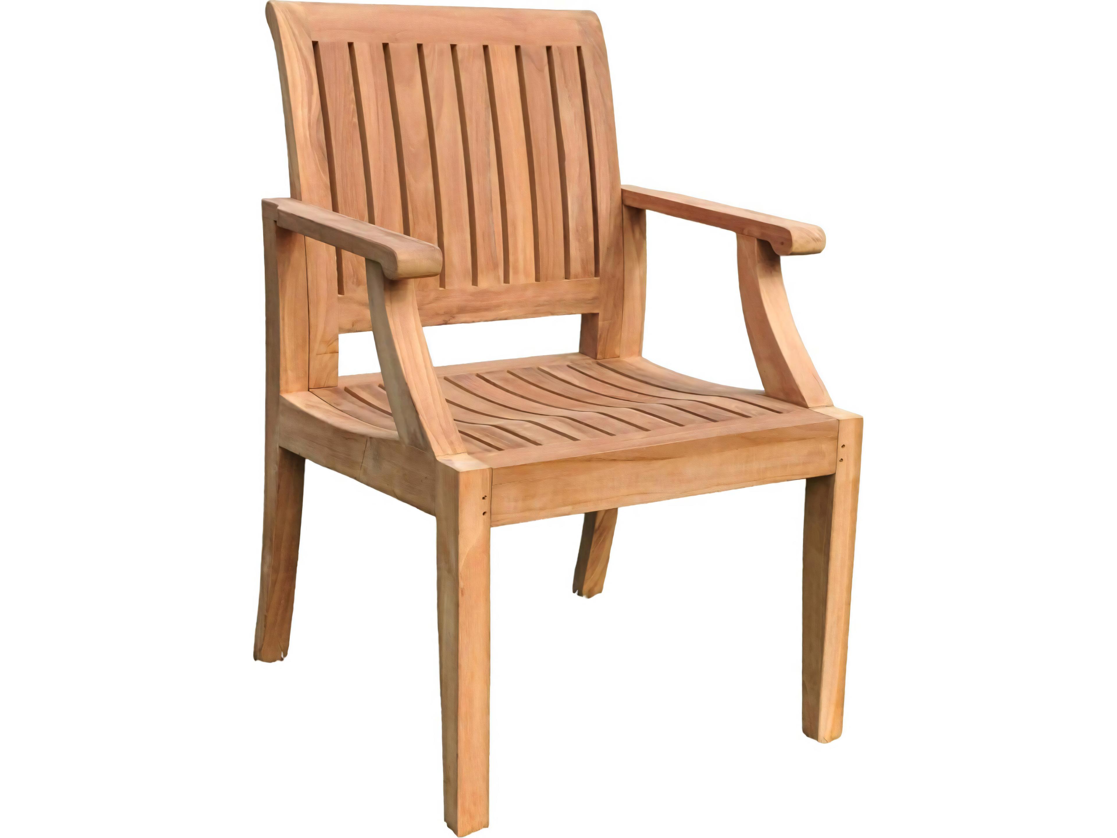 Teak Smith Lagos Captain Dining ArmChair