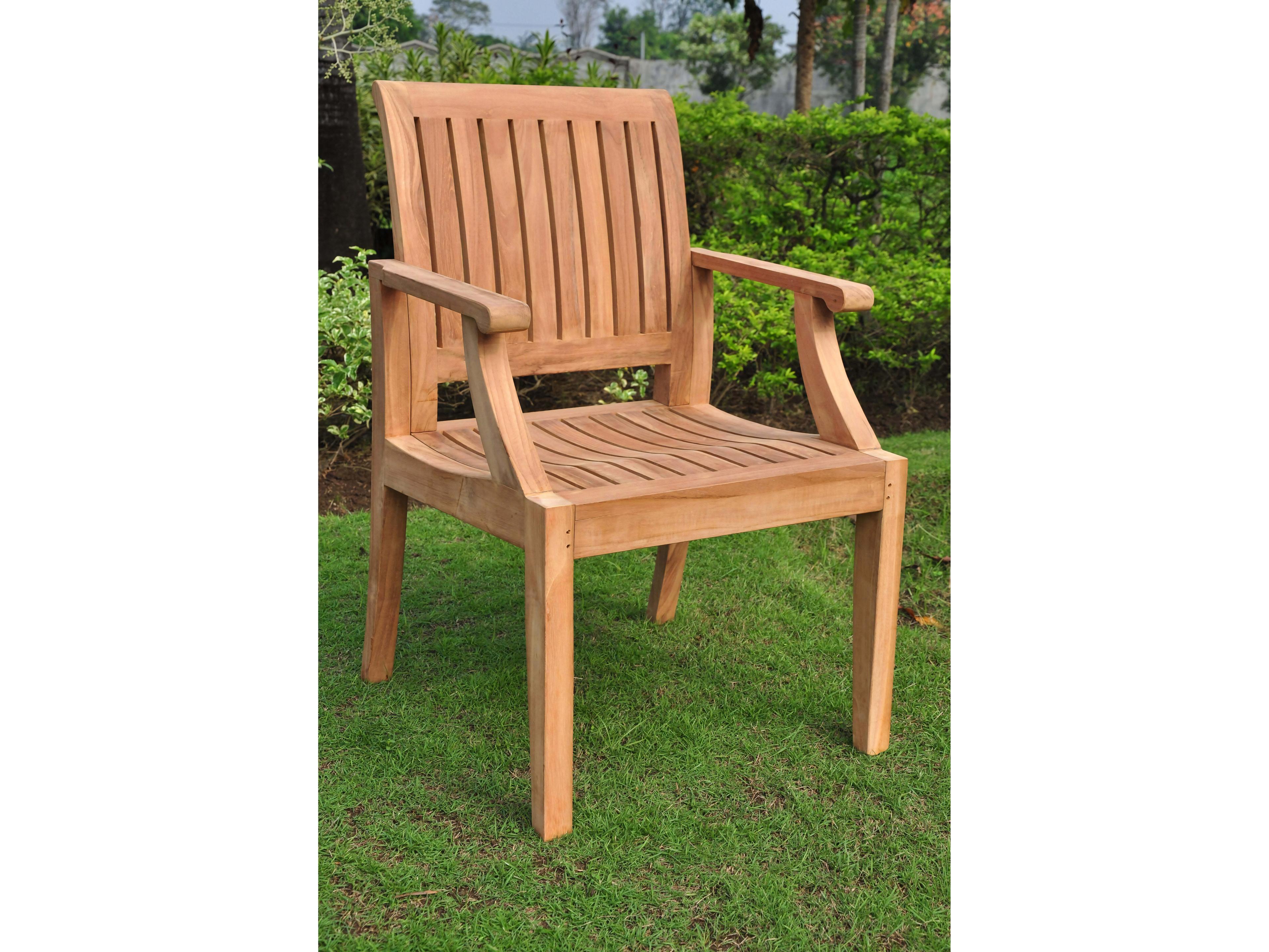 Teak Smith Lagos Captain Dining ArmChair