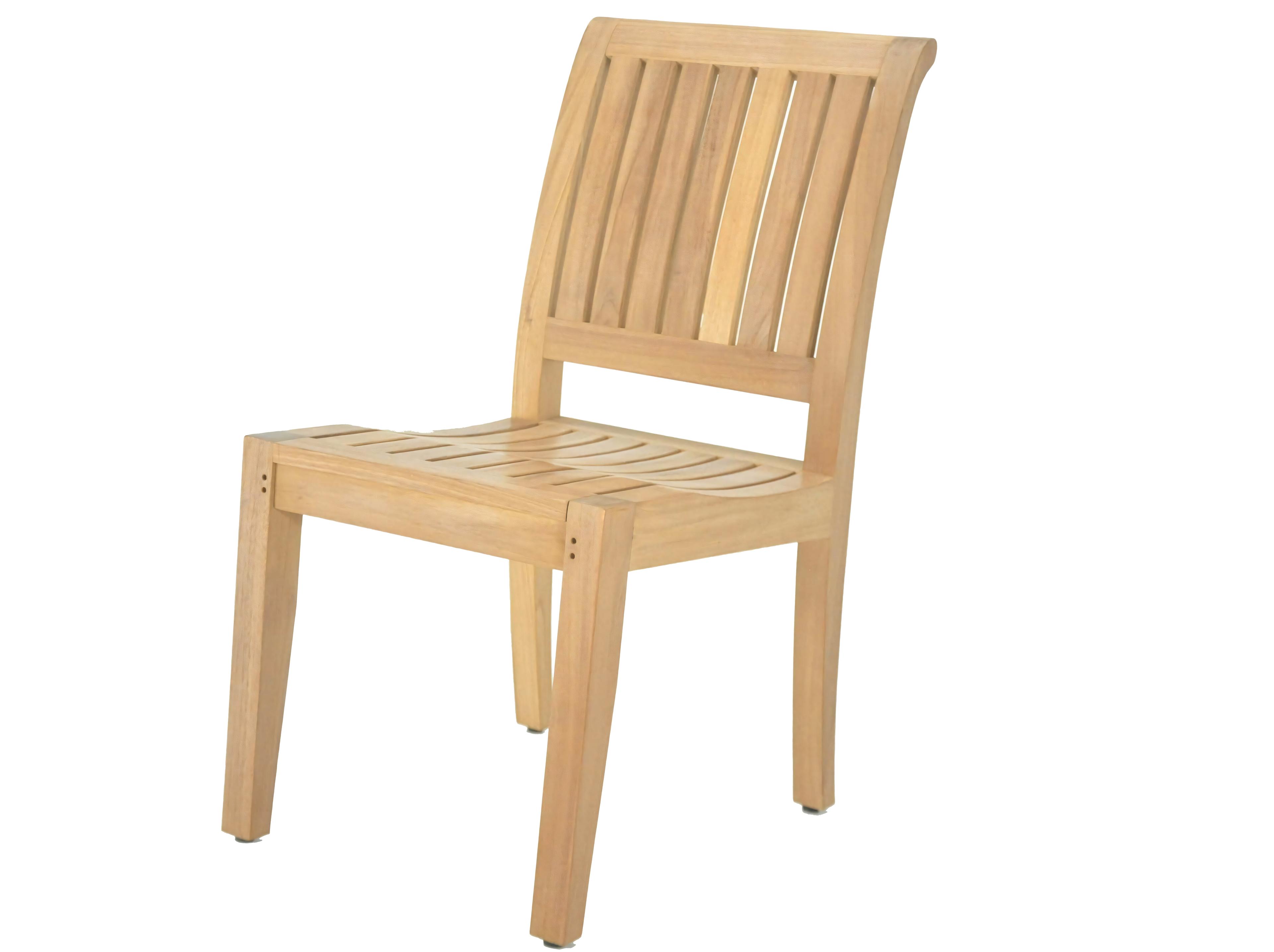 Teak Smith Lagos Armless Dining Chair