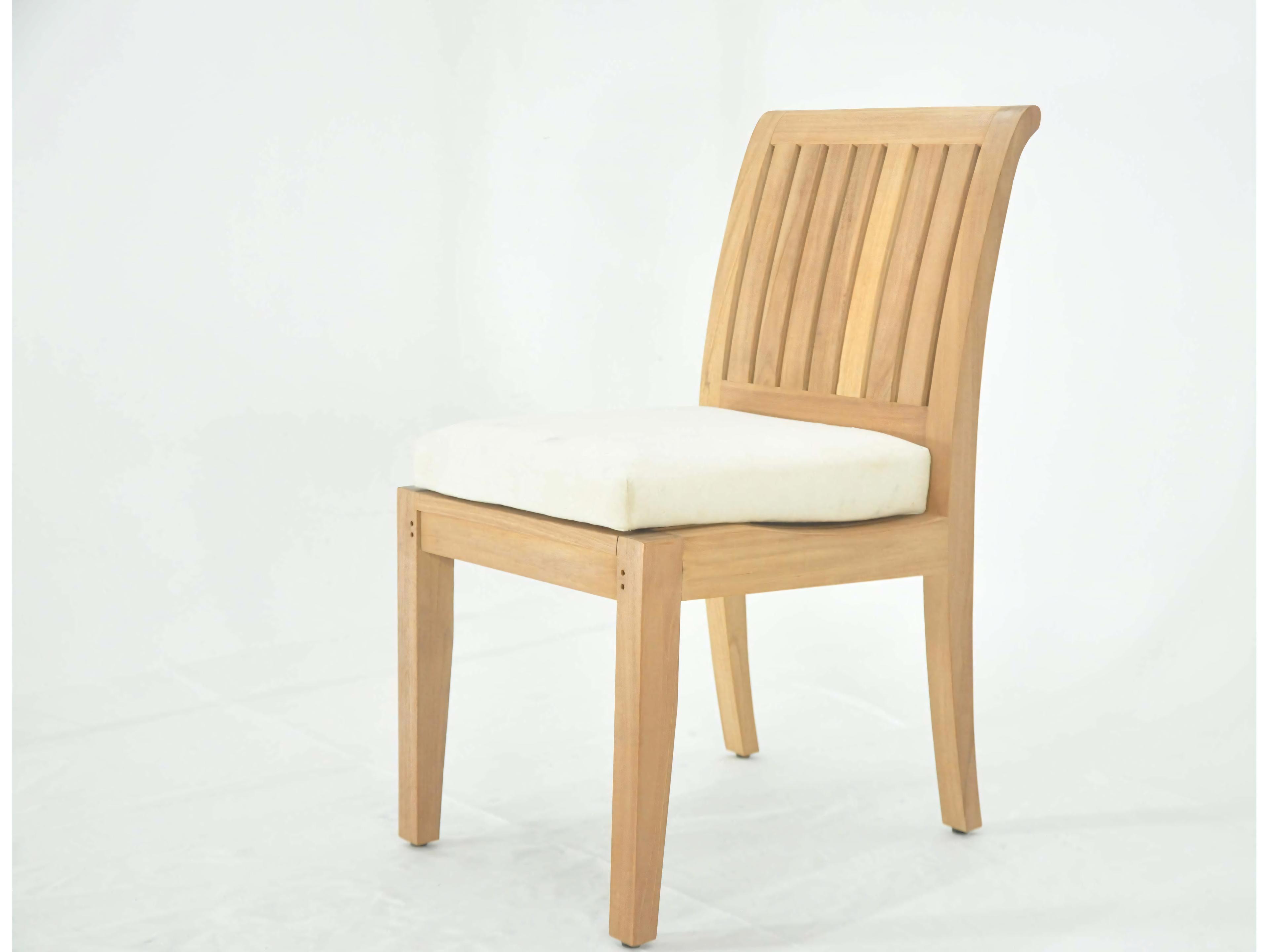 Teak Smith Lagos Armless Dining Chair