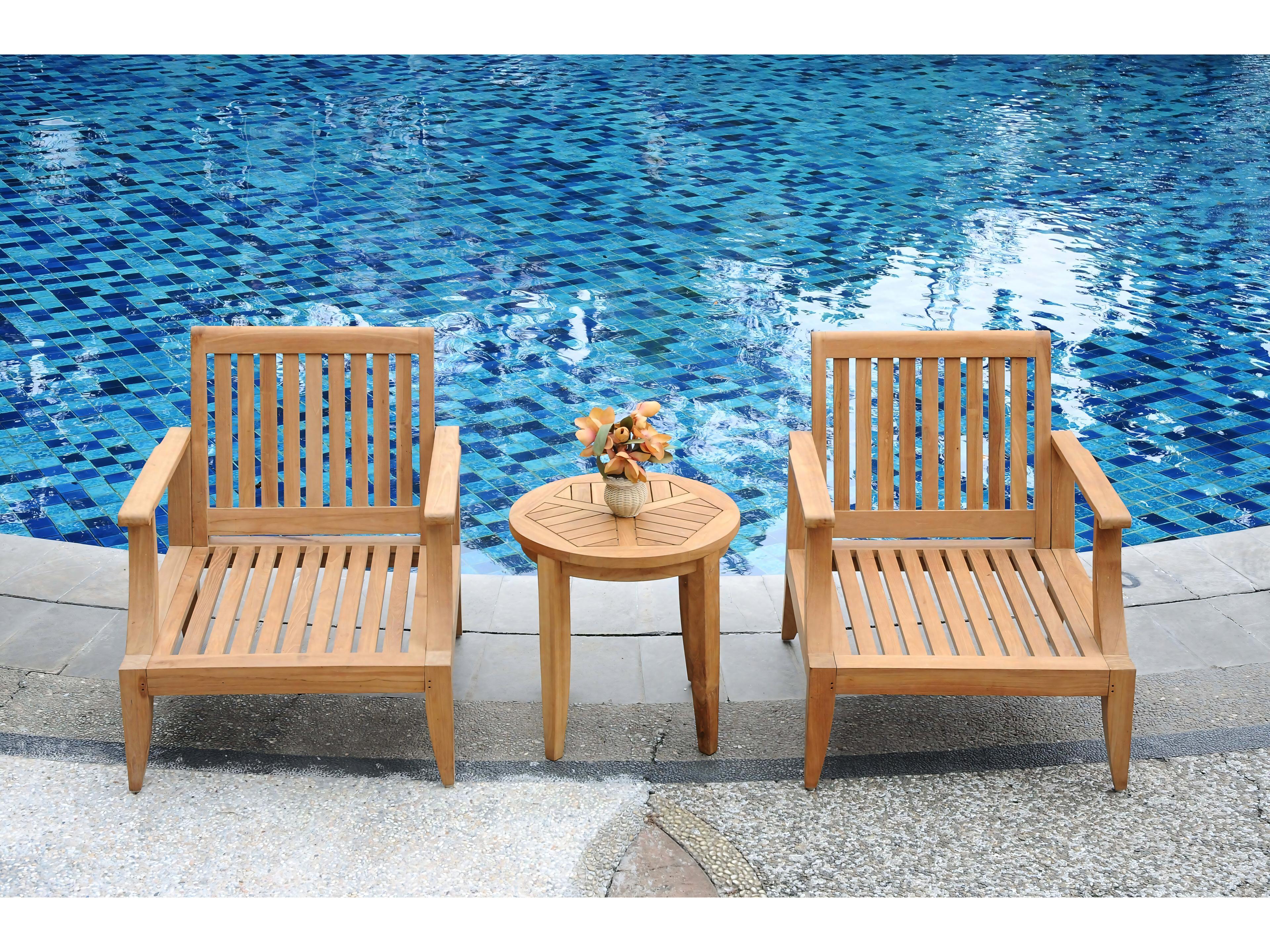 Teak Smith Lagos Lounge Chair