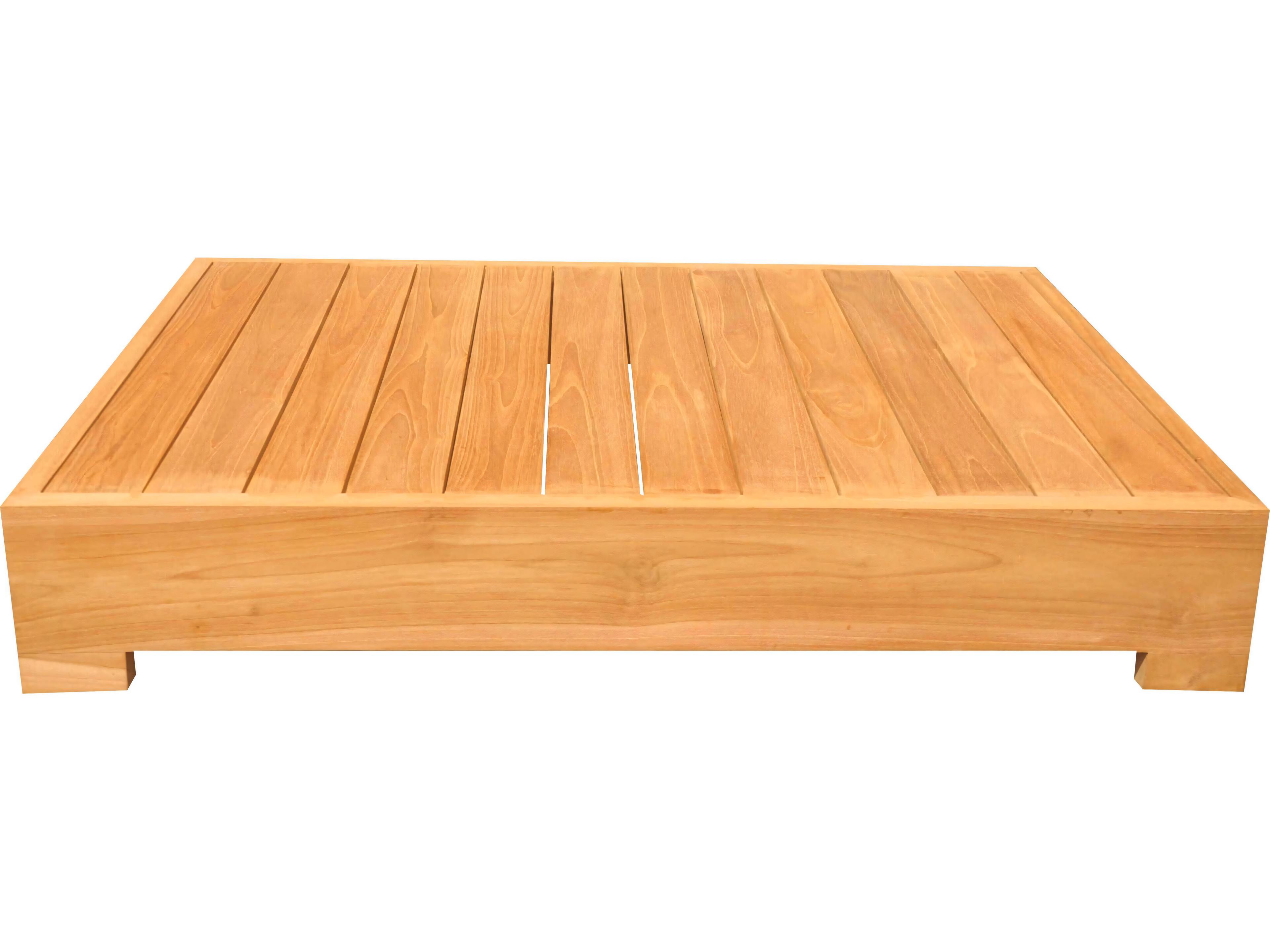 Teak Smith Leveb Rectangular Coffee Table