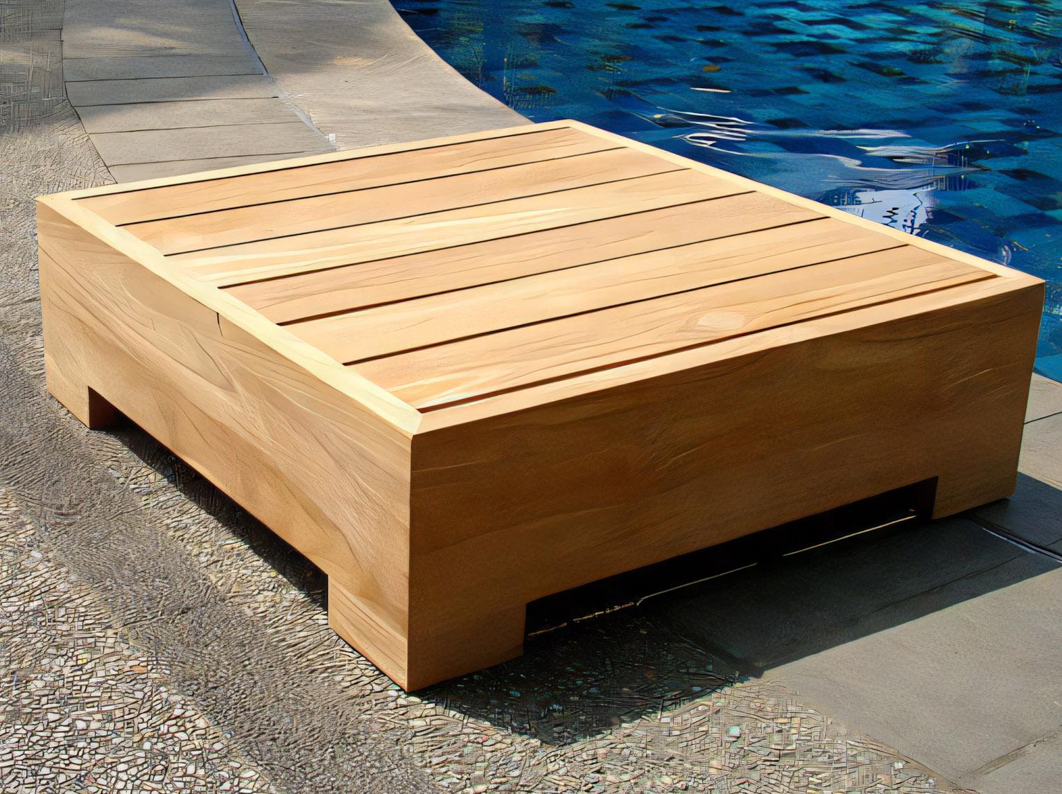 Teak Smith Leveb Side Table