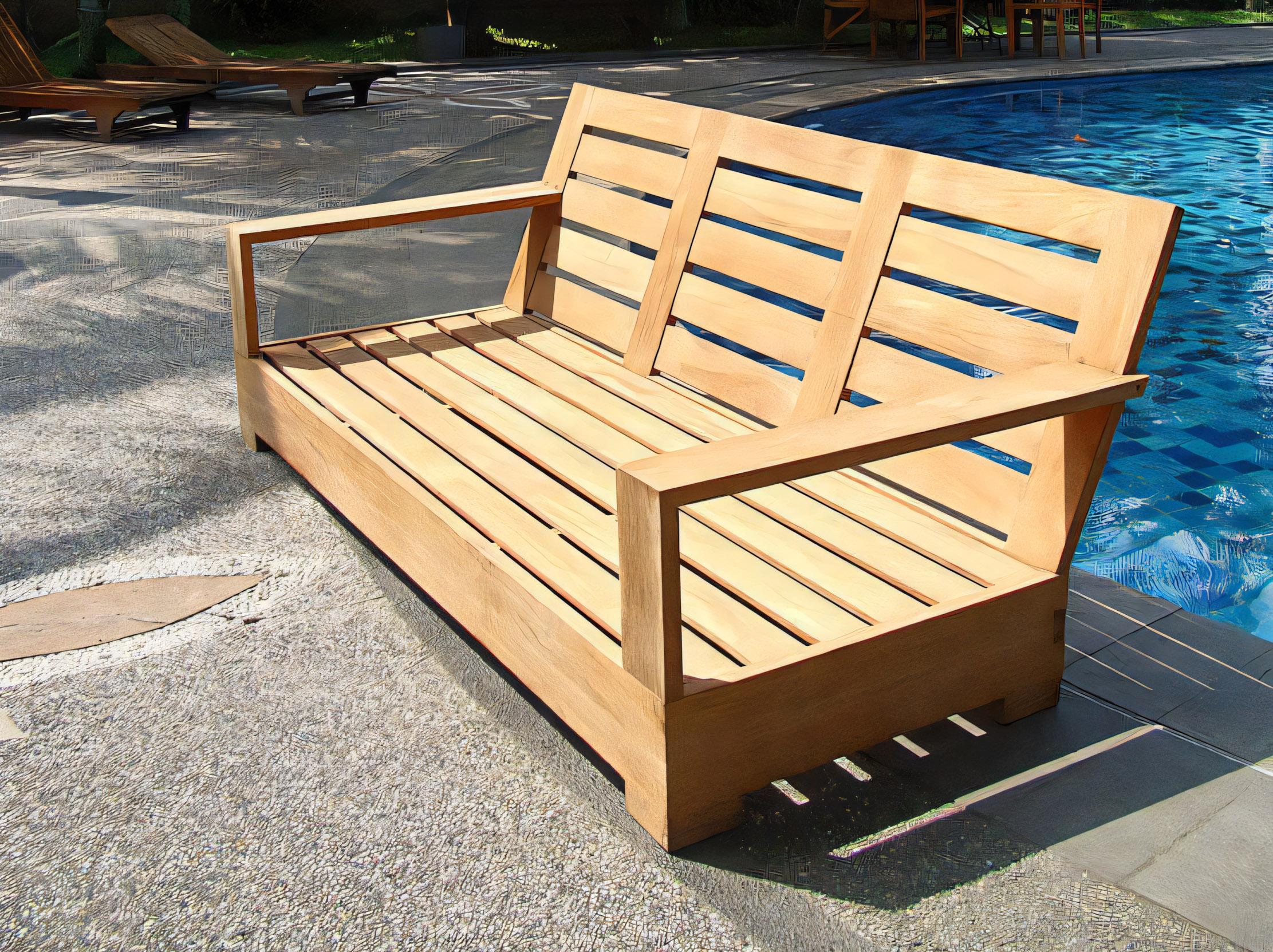 Teak Smith Leveb Sofa