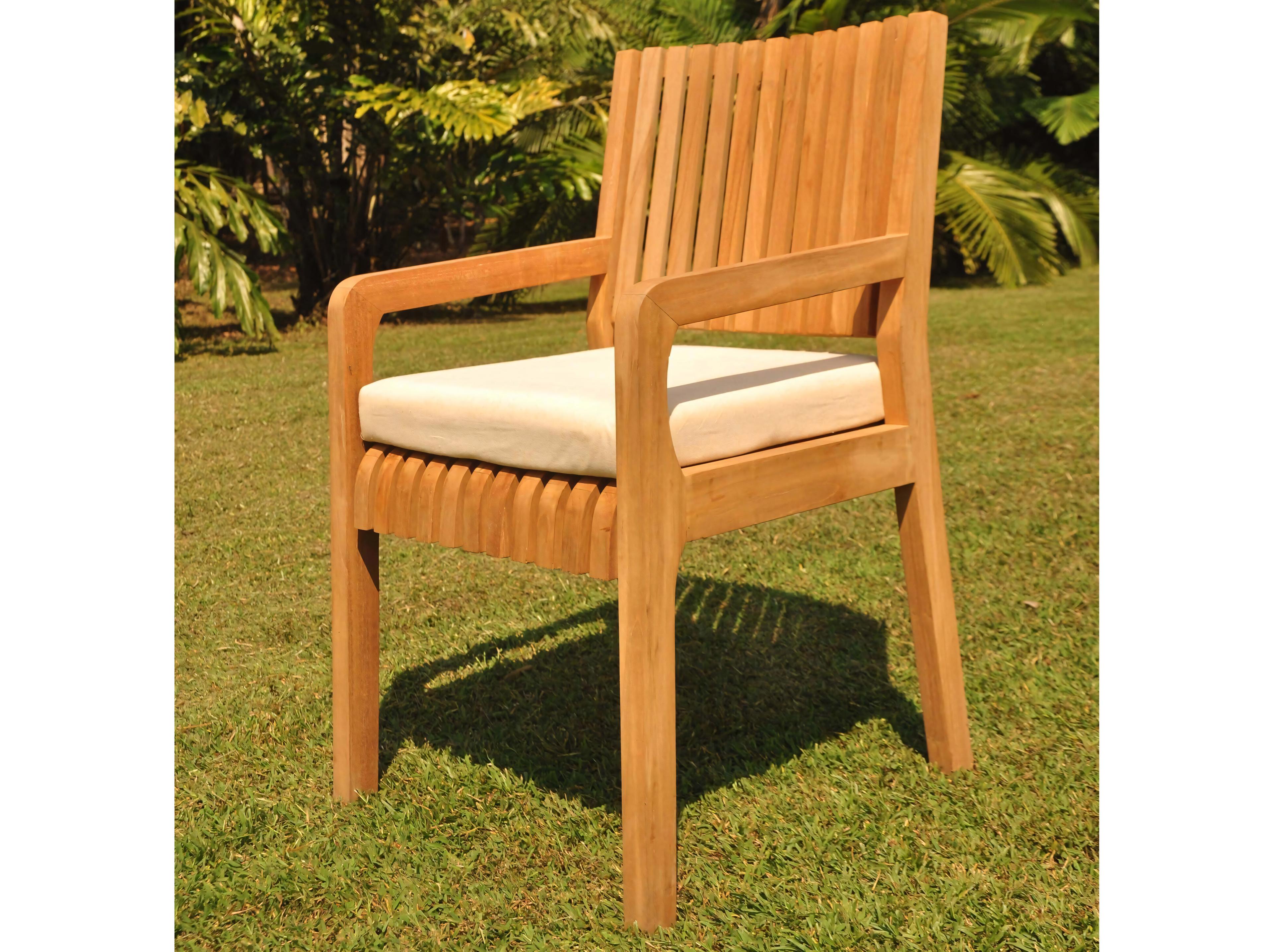 Teak Smith Maldives Captain Dining Arm Chair