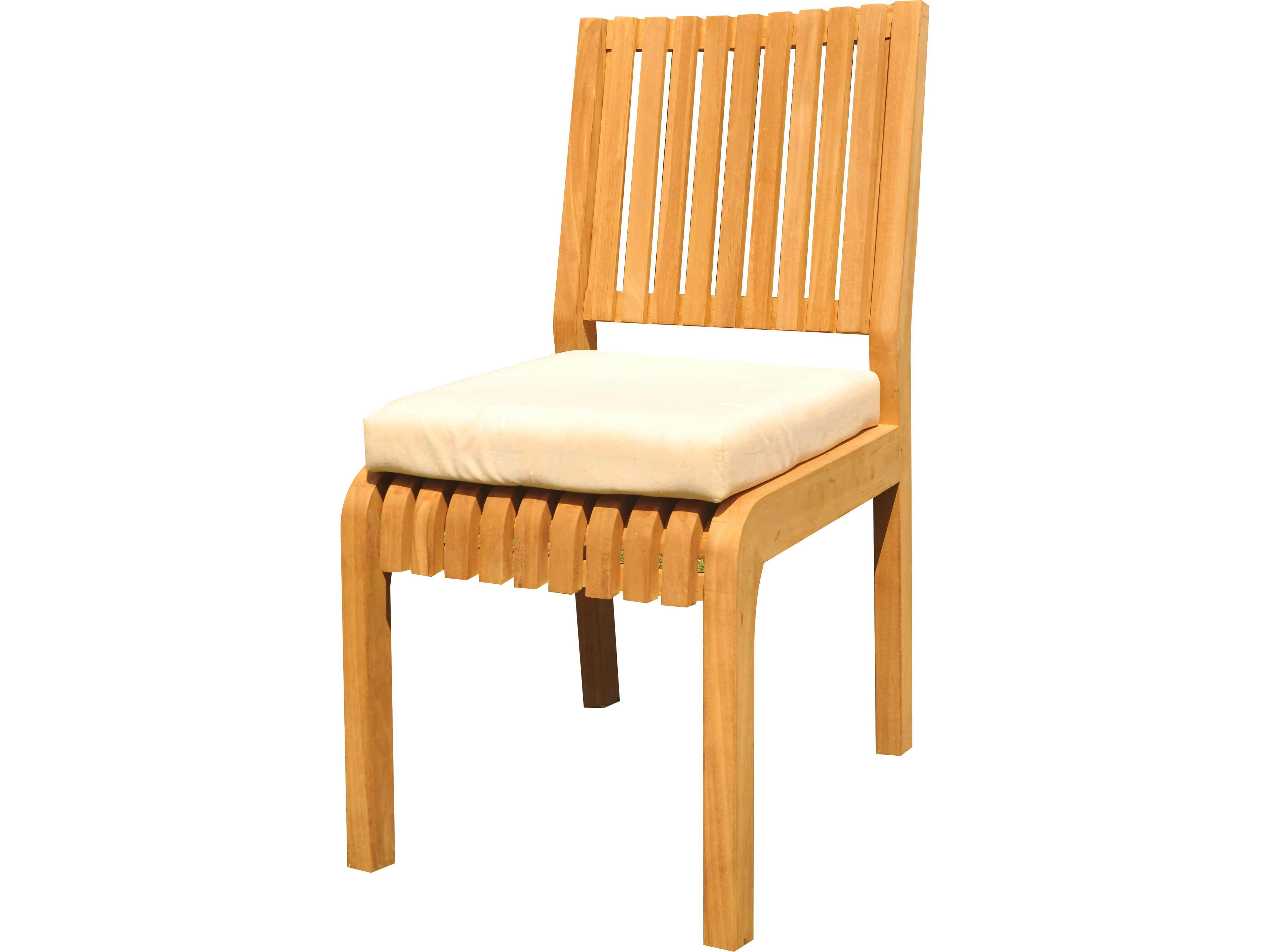 Teak Smith Maldives Armless Dining Chair