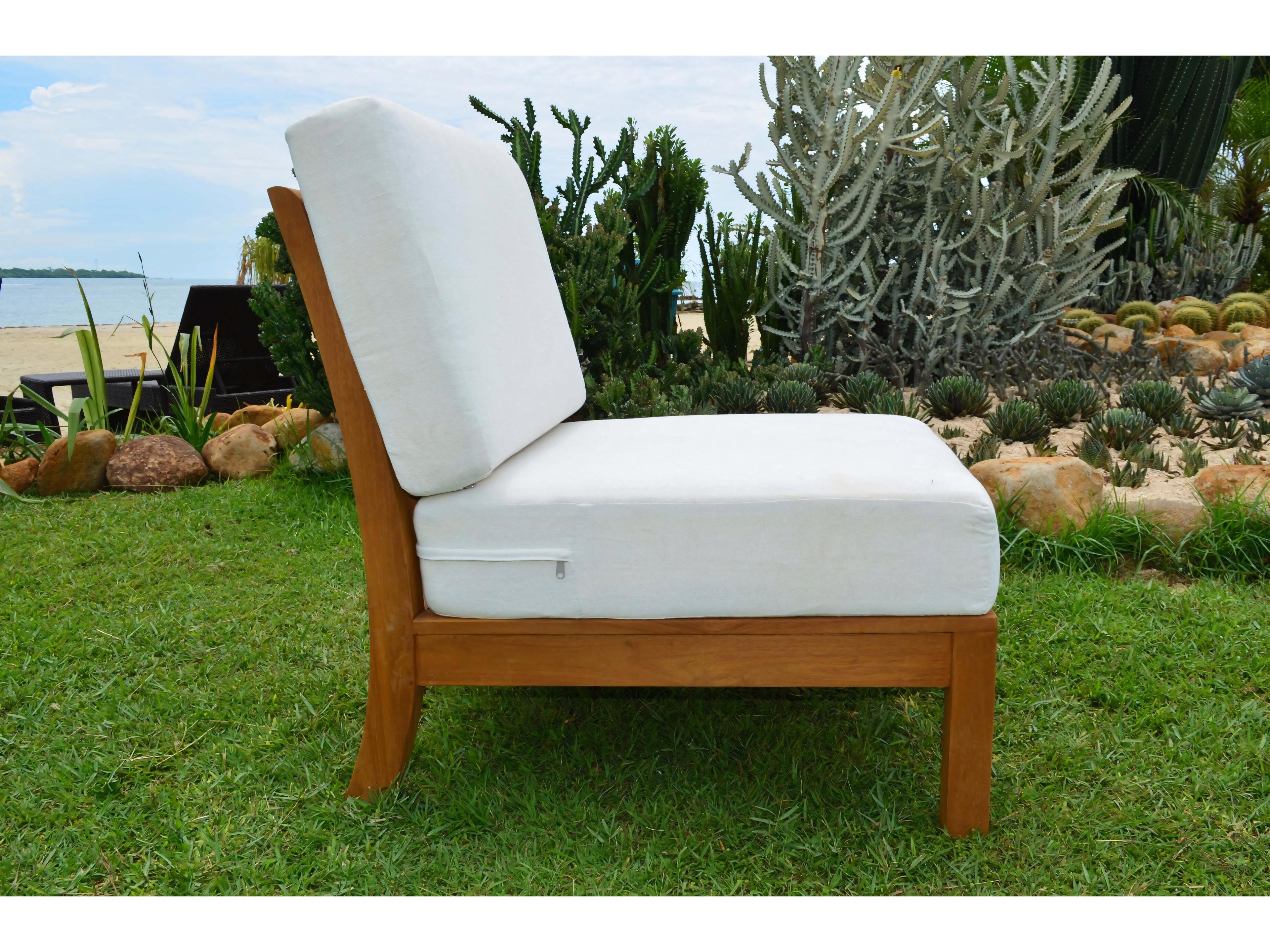 Teak Smith Napa Armless Chair