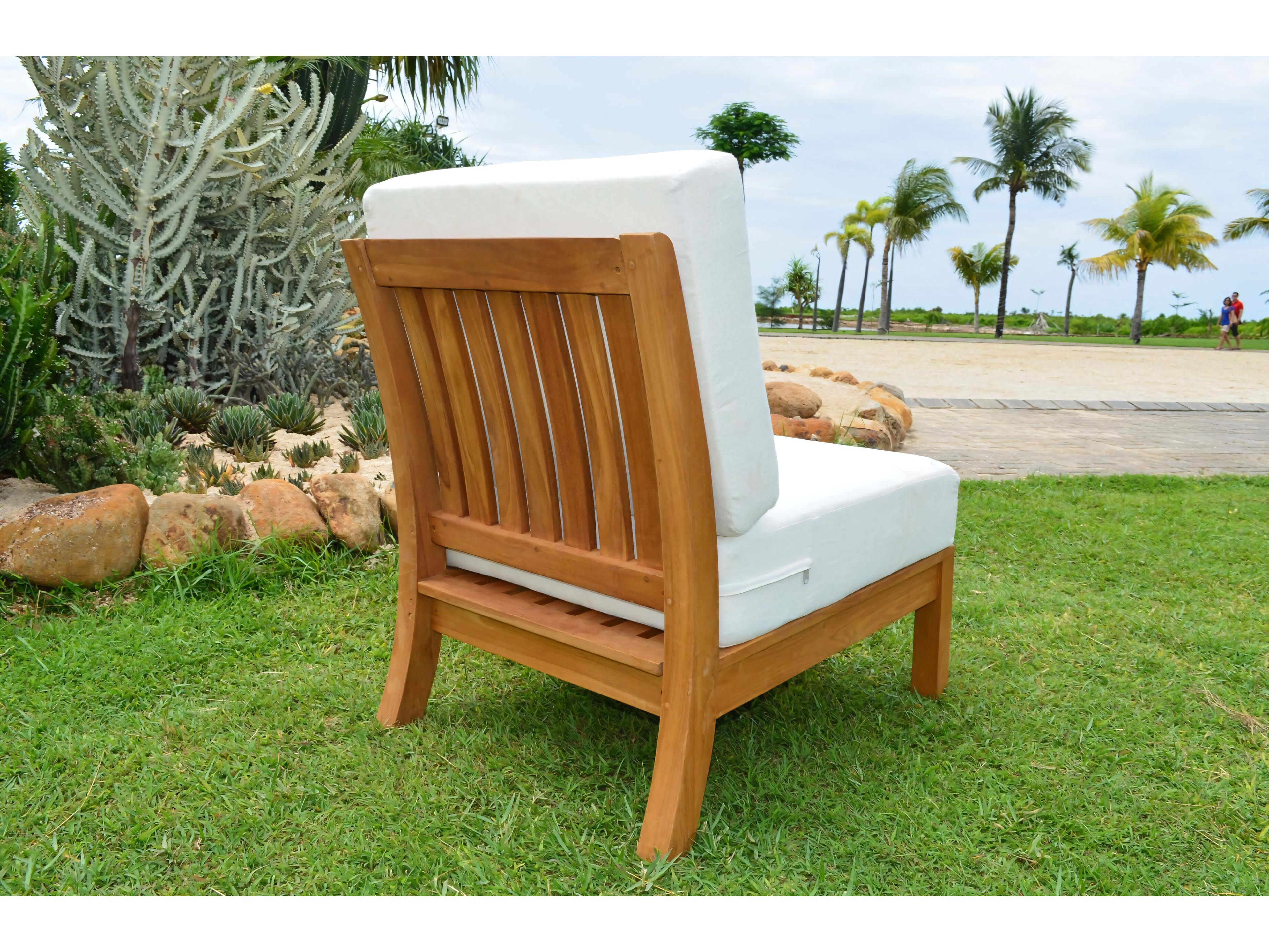 Teak Smith Napa Armless Chair