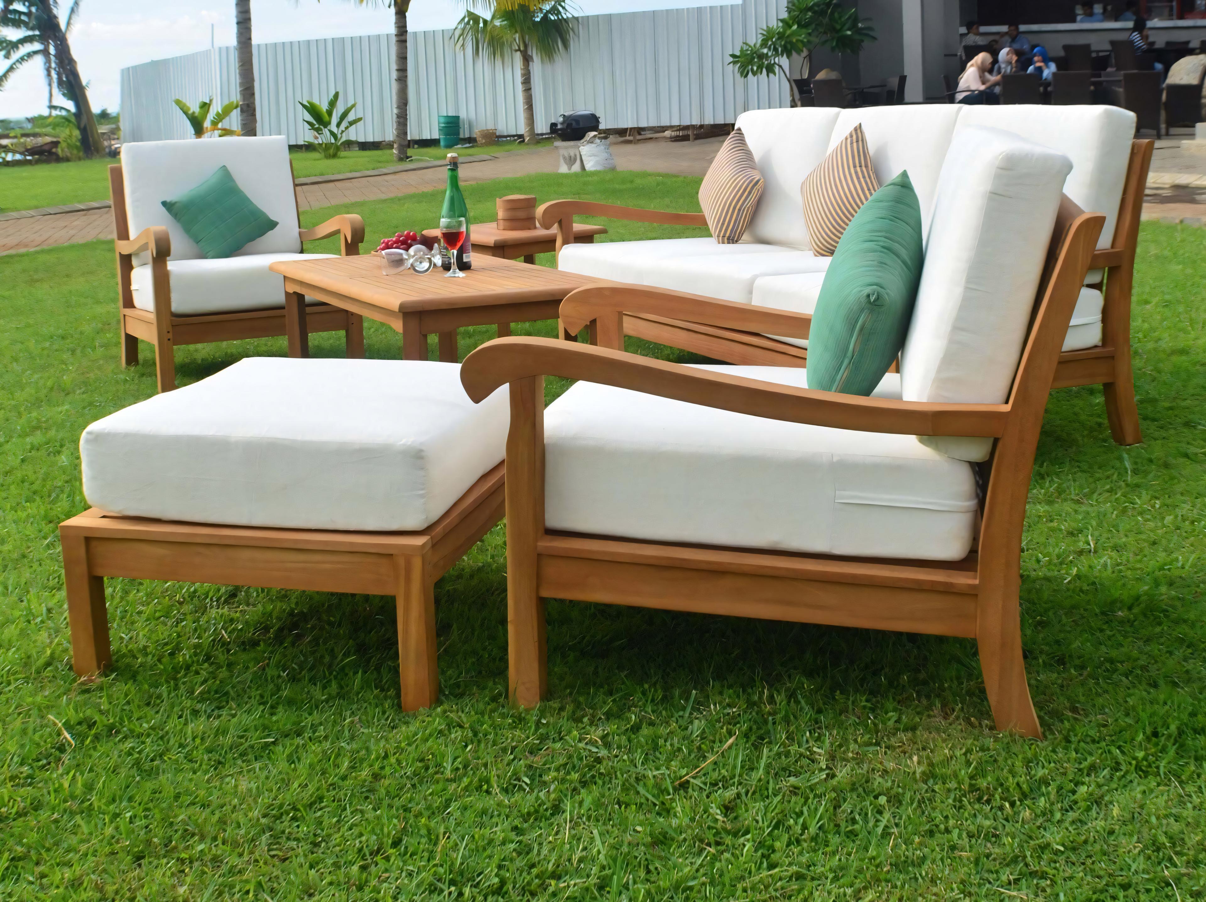 Teak Smith Napa Ottoman