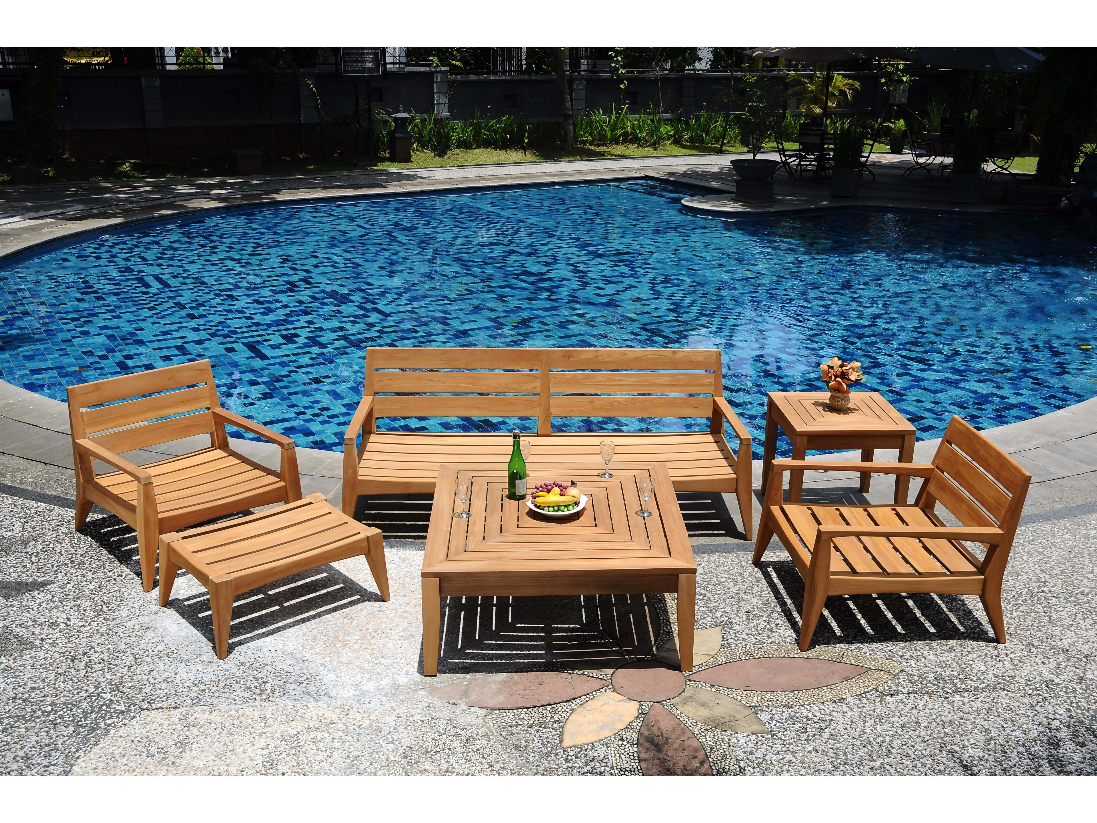 Teak Smith Noida Square Coffee Table