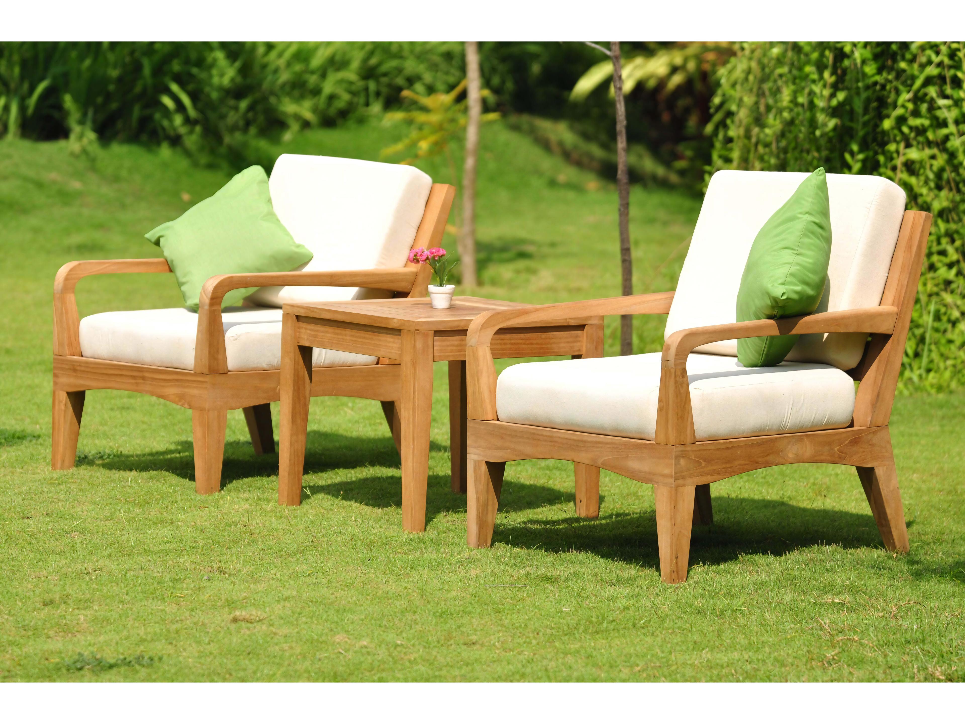 Teak Smith Noida Square Side Table