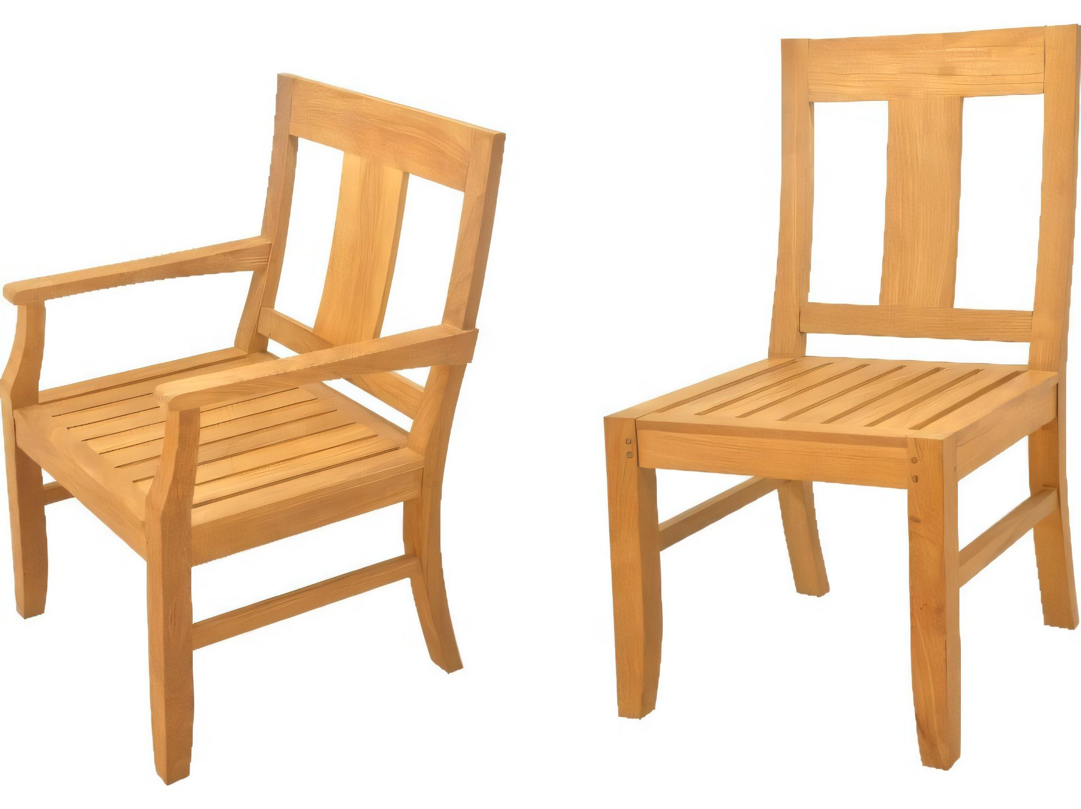 Teak Smith Osborne Captain Dining Chair