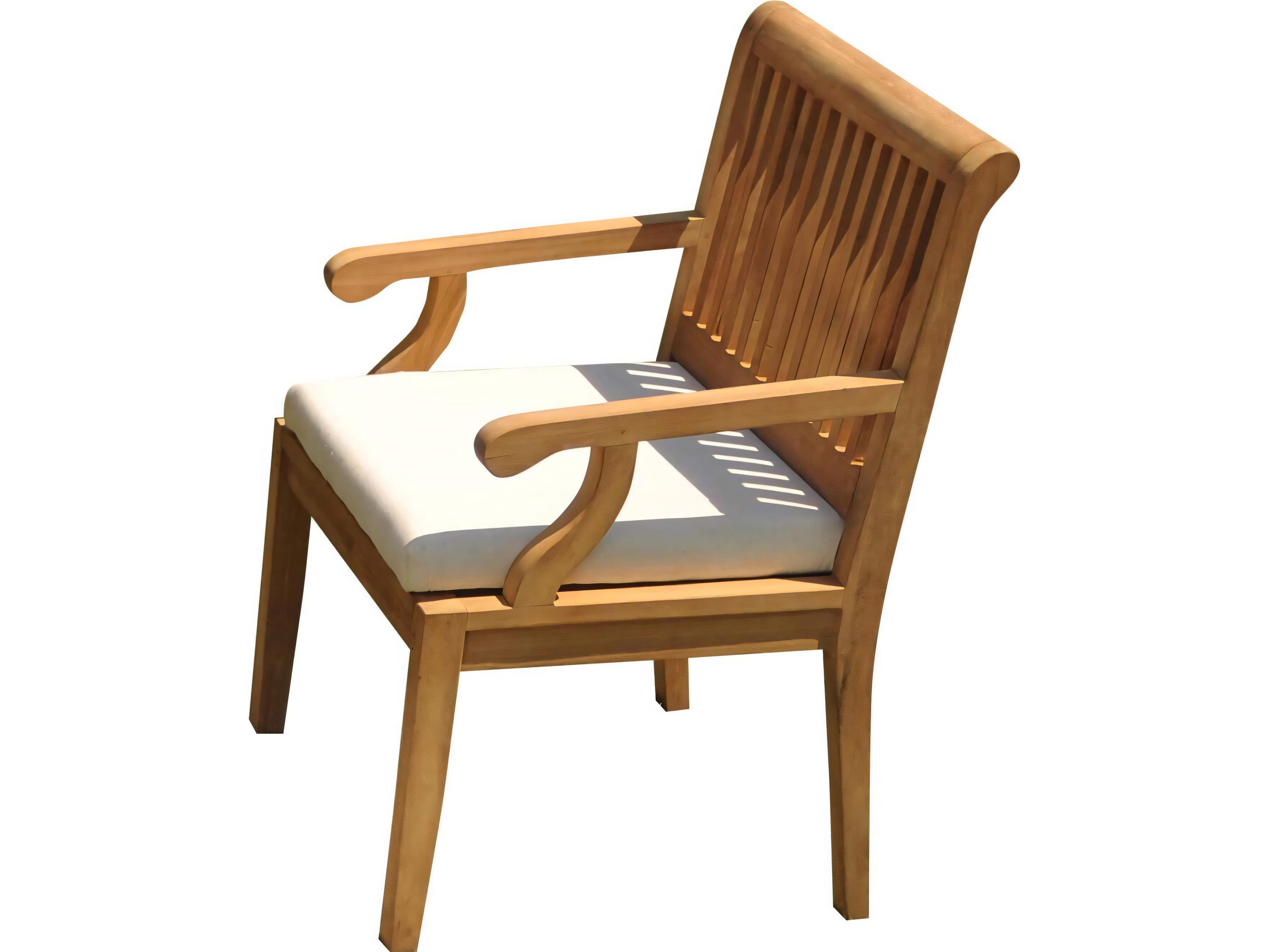 Teak Smith Sack Captain Dining Arm