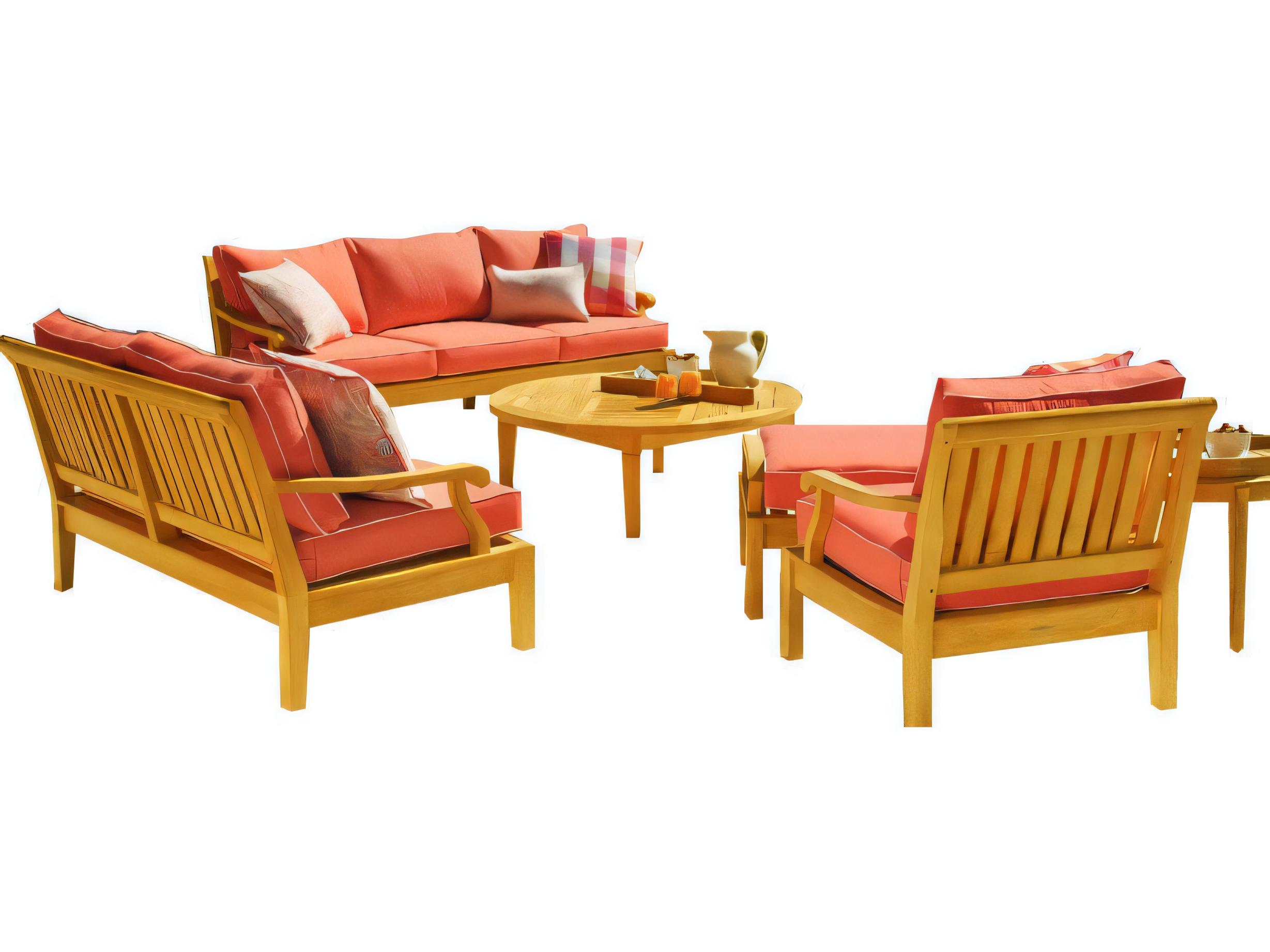 Teak Smith Sack Loveseat